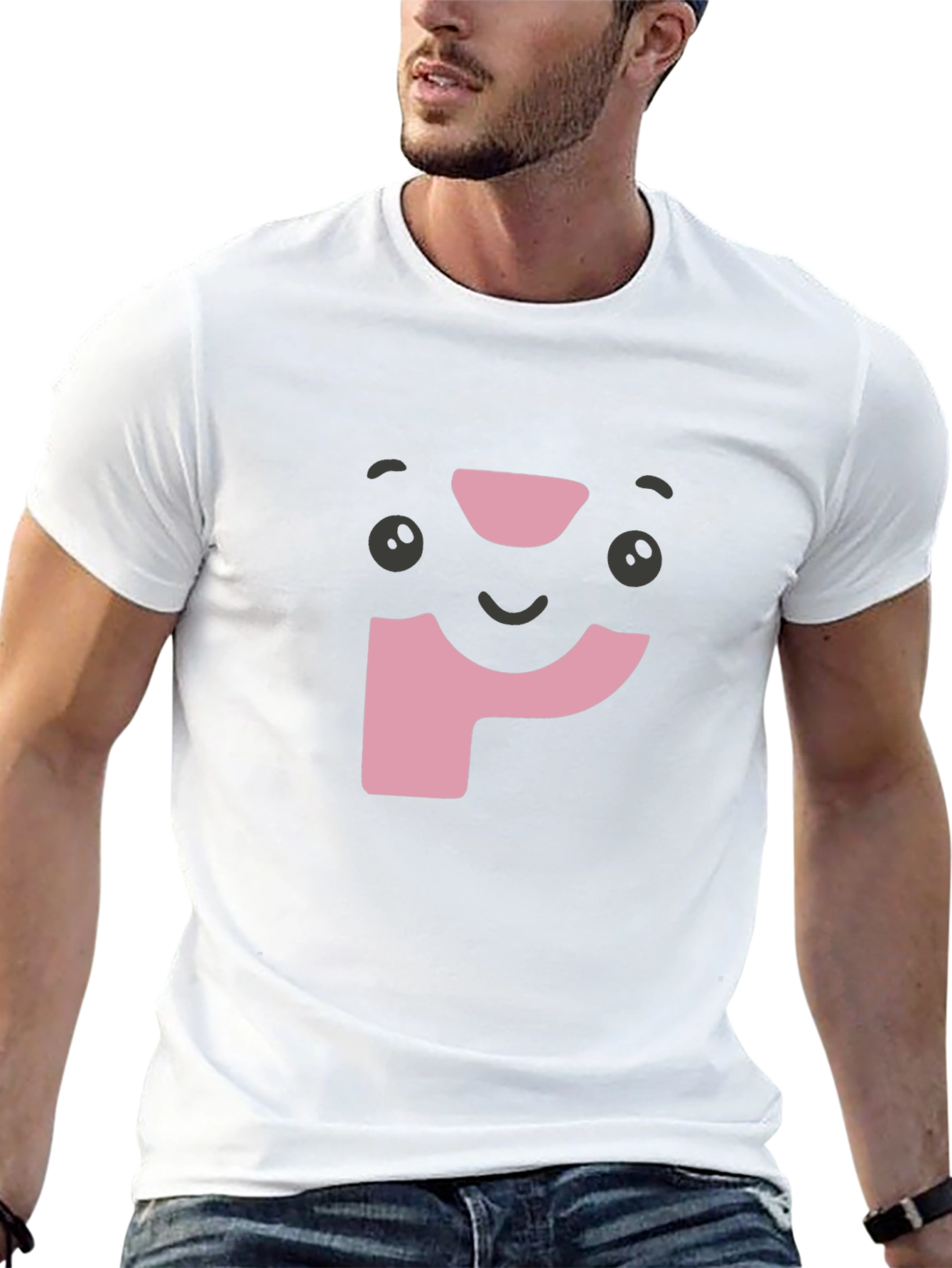 Funky P Character Black T-Shirt