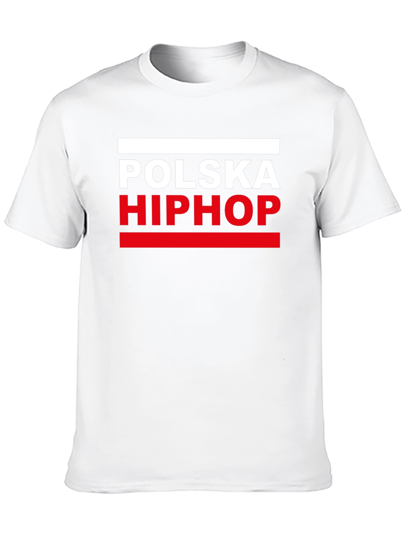 Polska Hip Hop Graphic Tee - Black