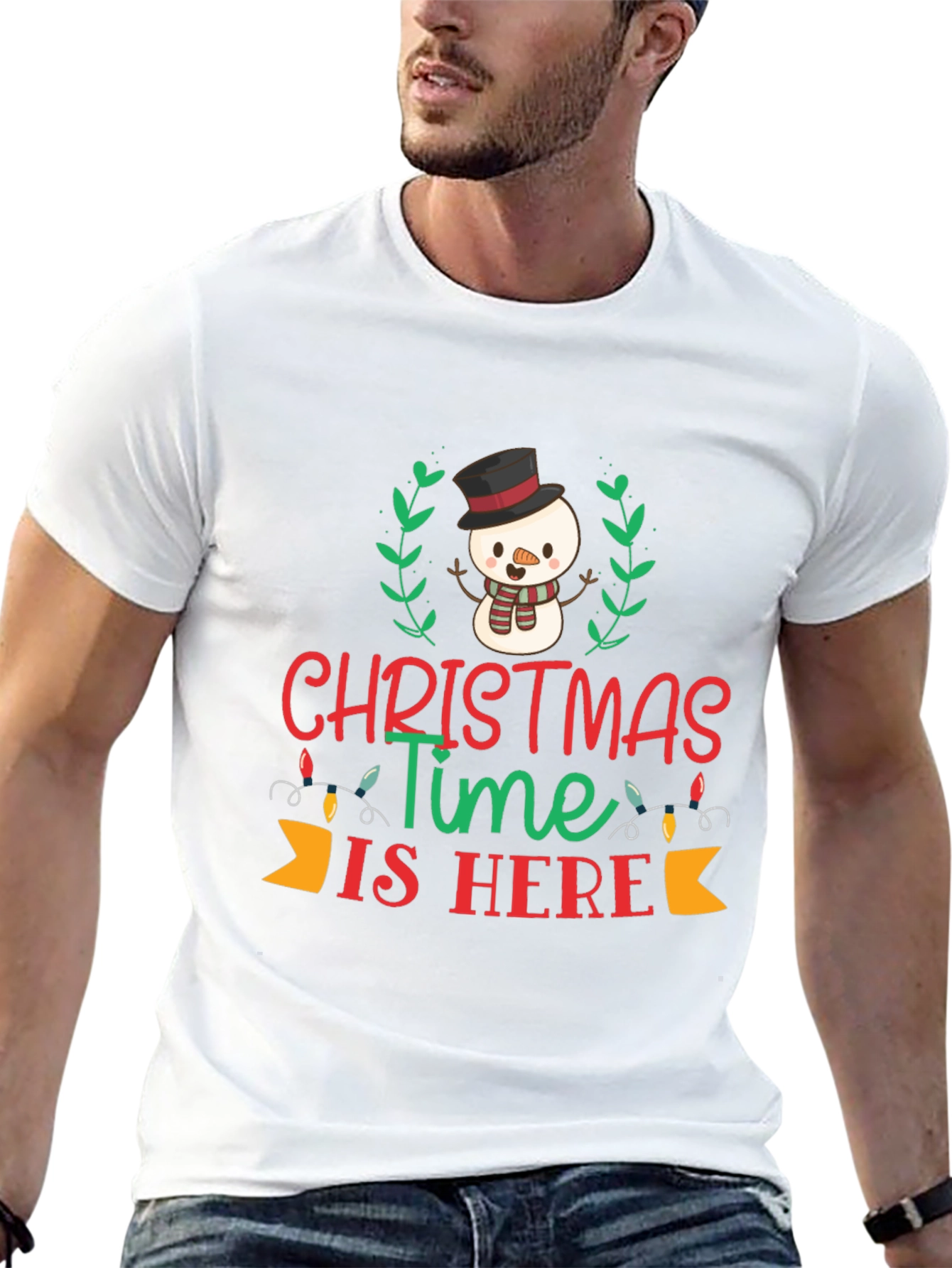Christmas Time Is Here Holiday T-Shirt