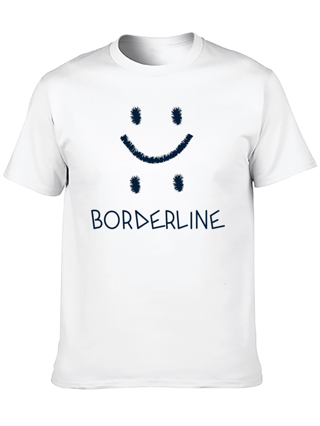 Borderline Expression Black Tee