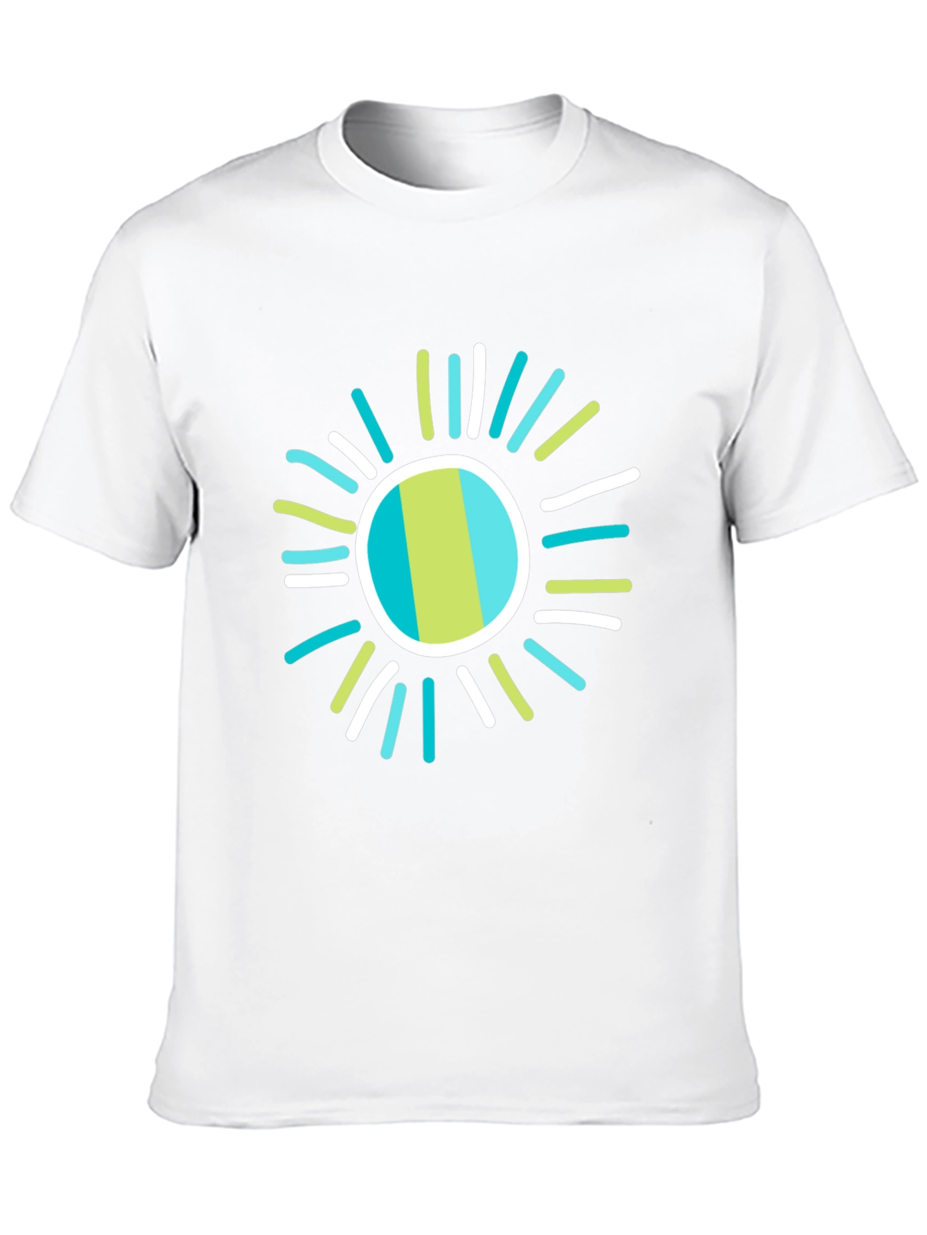 Funky Sun Graphic Tee - Casual Comfort
