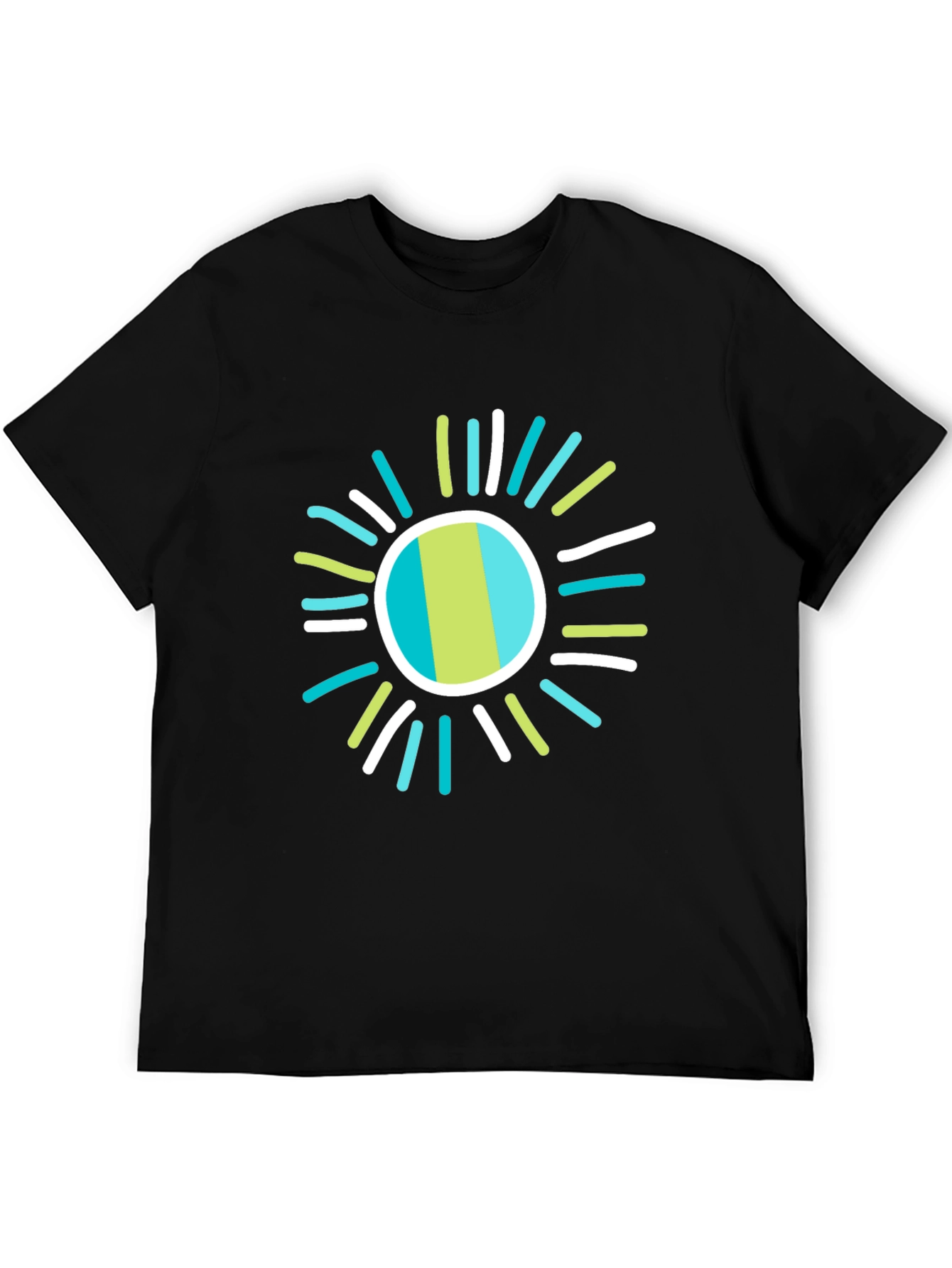 Funky Sun Graphic Tee - Casual Comfort