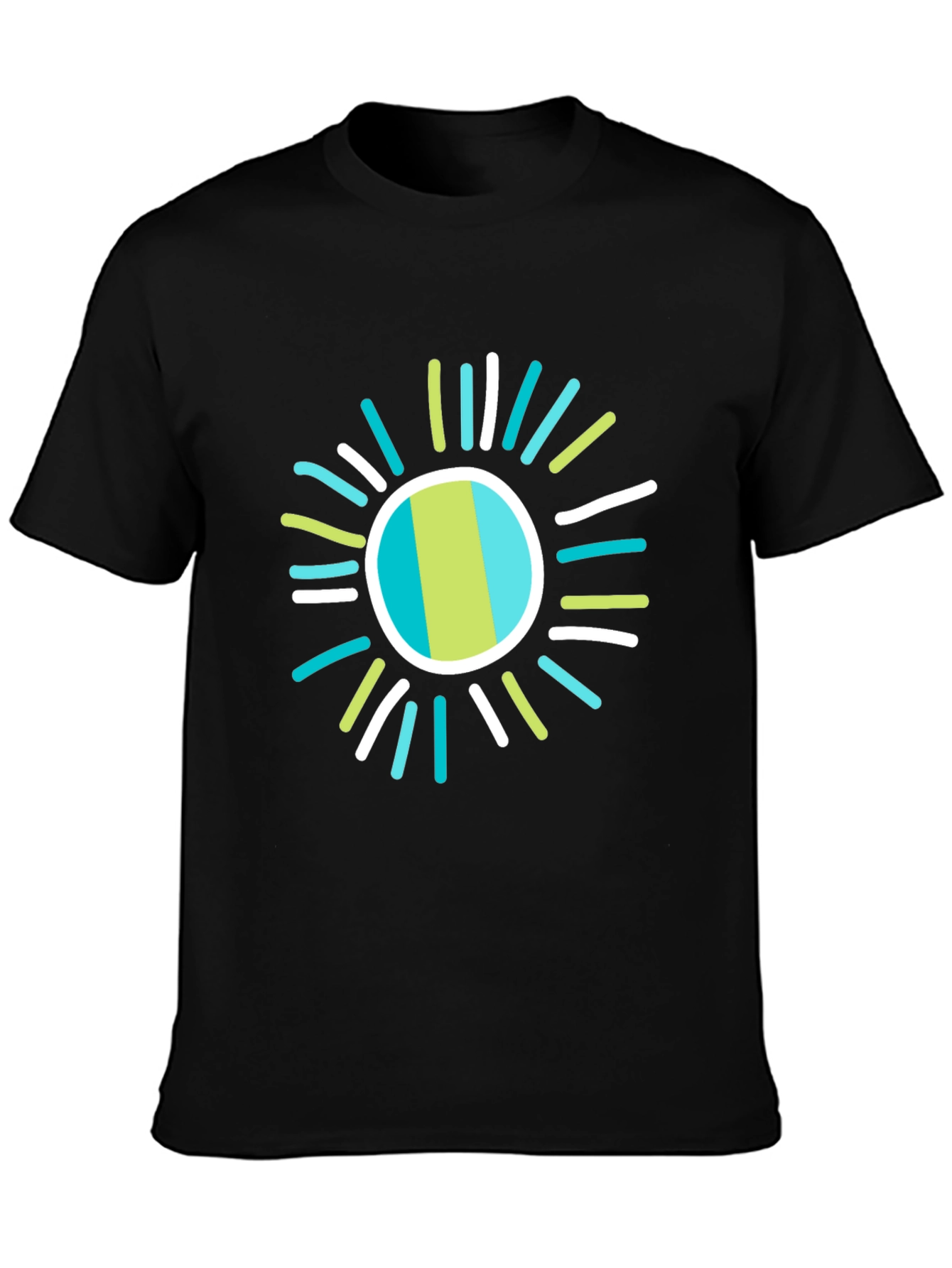 Funky Sun Graphic Tee - Casual Comfort
