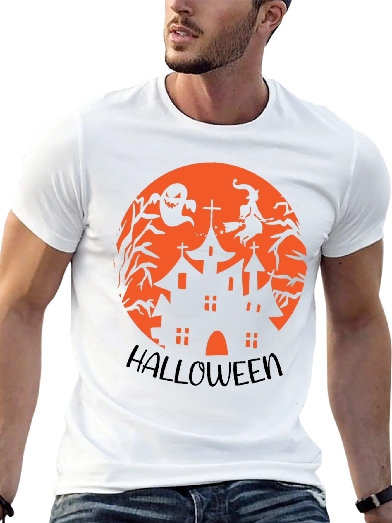 Halloween Graphic Tee - Spooky Season Shirt