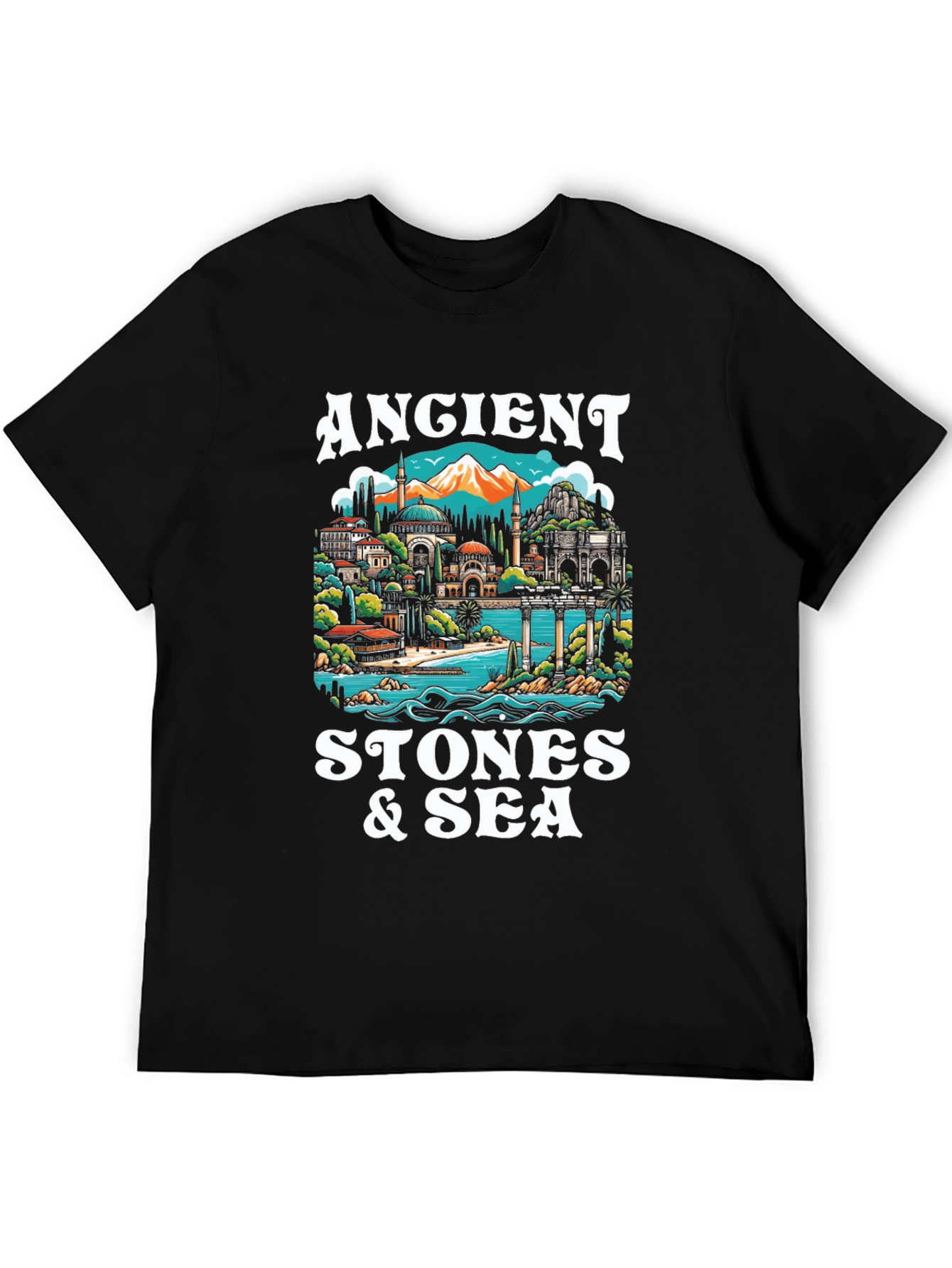 Ancient Stones & Sea Graphic Tee