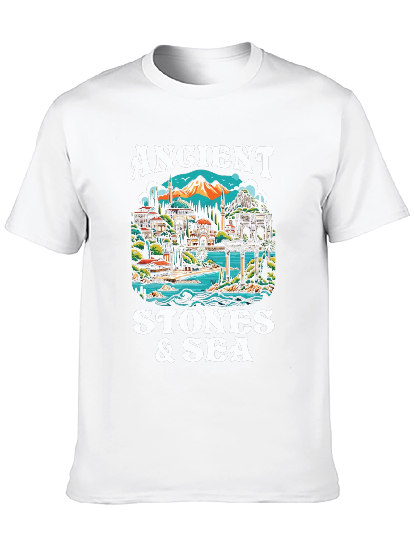 Ancient Stones & Sea Graphic Tee