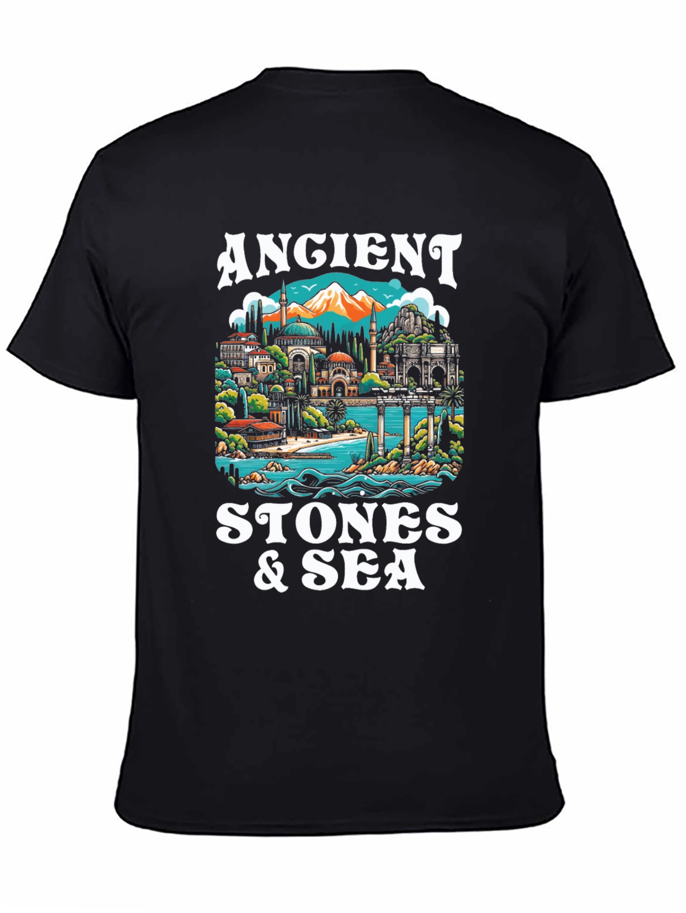 Ancient Stones & Sea Graphic Tee