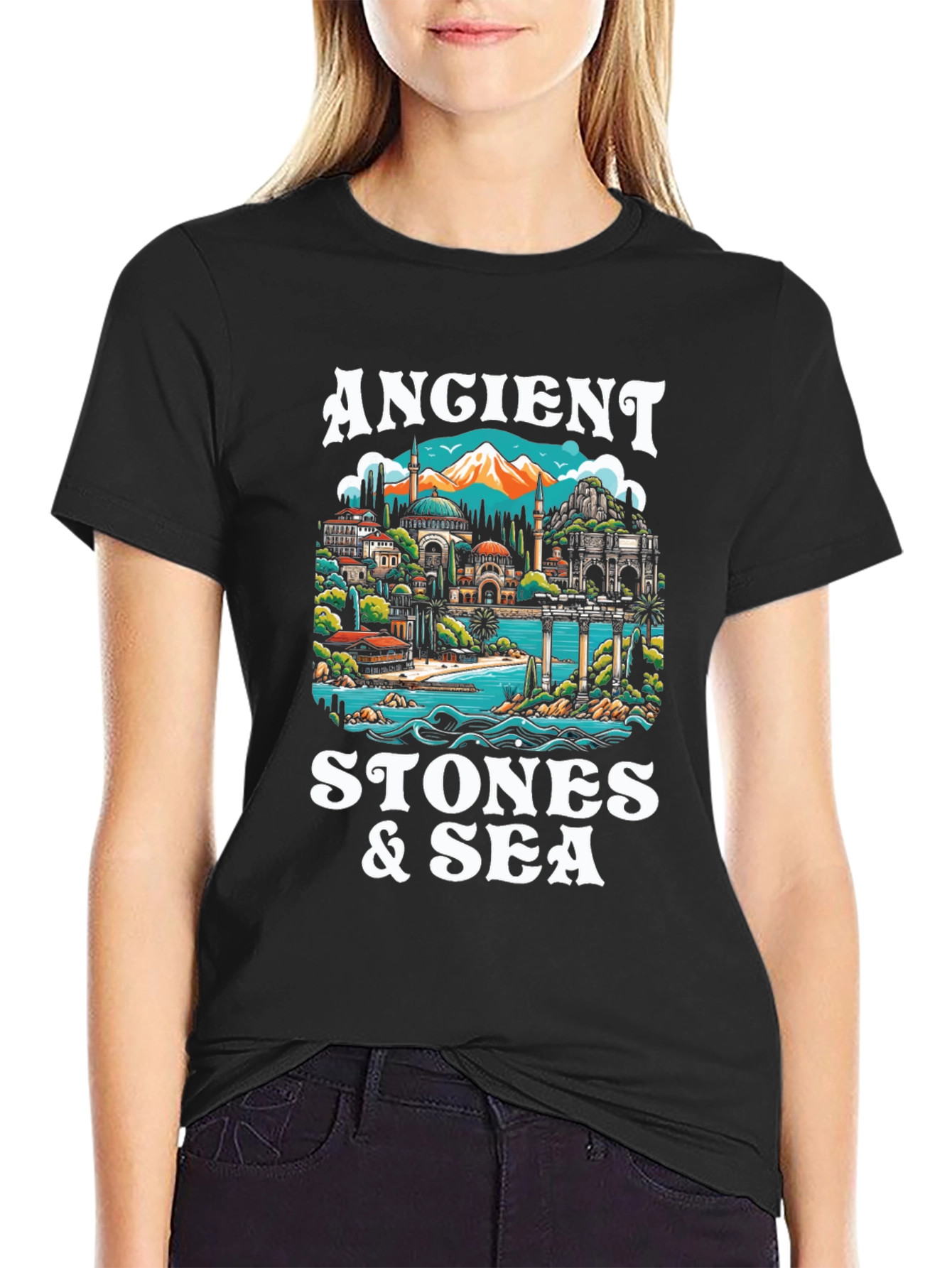 Ancient Stones & Sea Graphic Tee