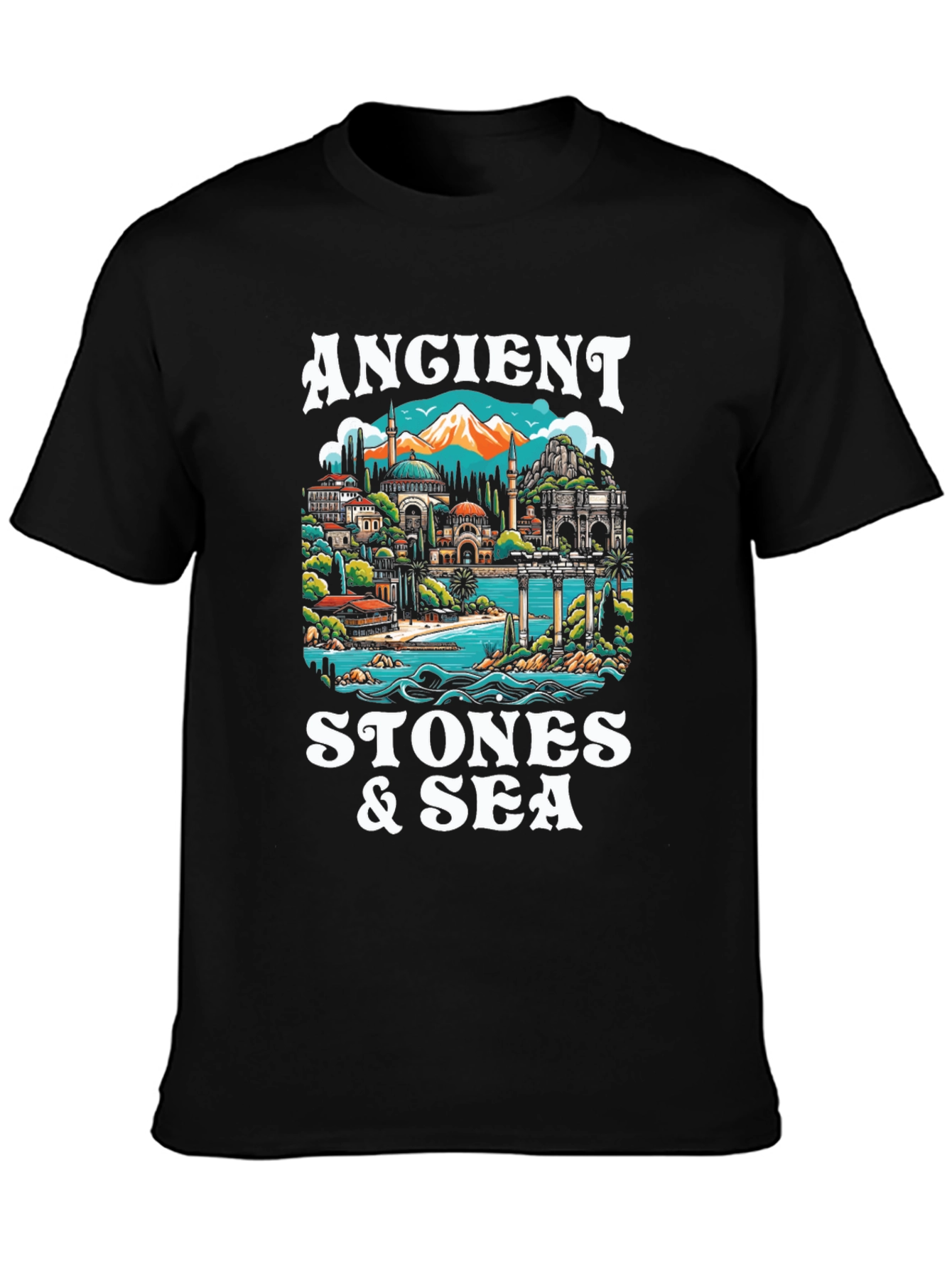 Ancient Stones & Sea Graphic Tee