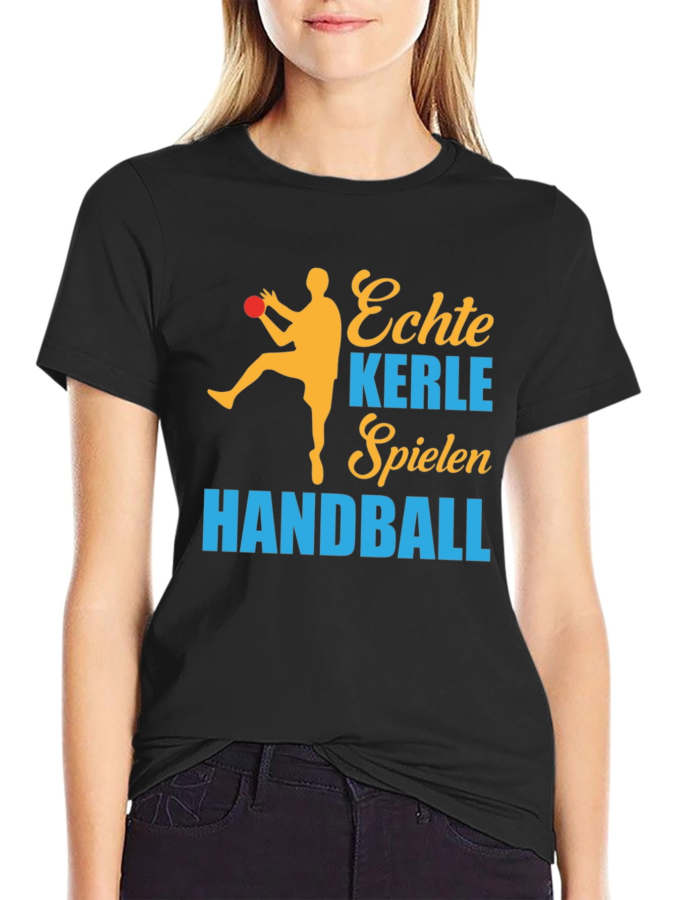 Echte Kerle Handball T-Shirt