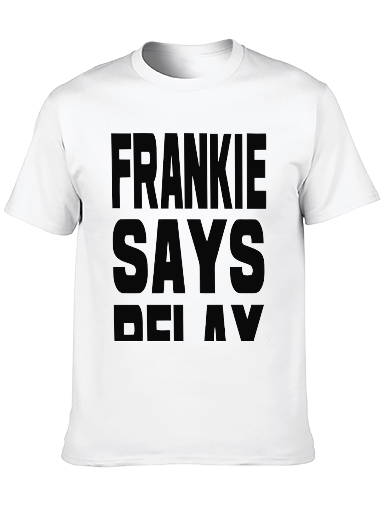 Frankie Says Relax T-Shirt - Classic Black Tee