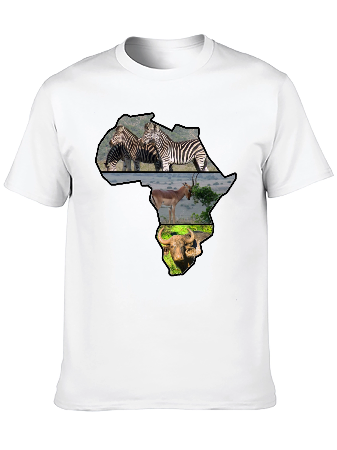 African Animals Graphic T-Shirt