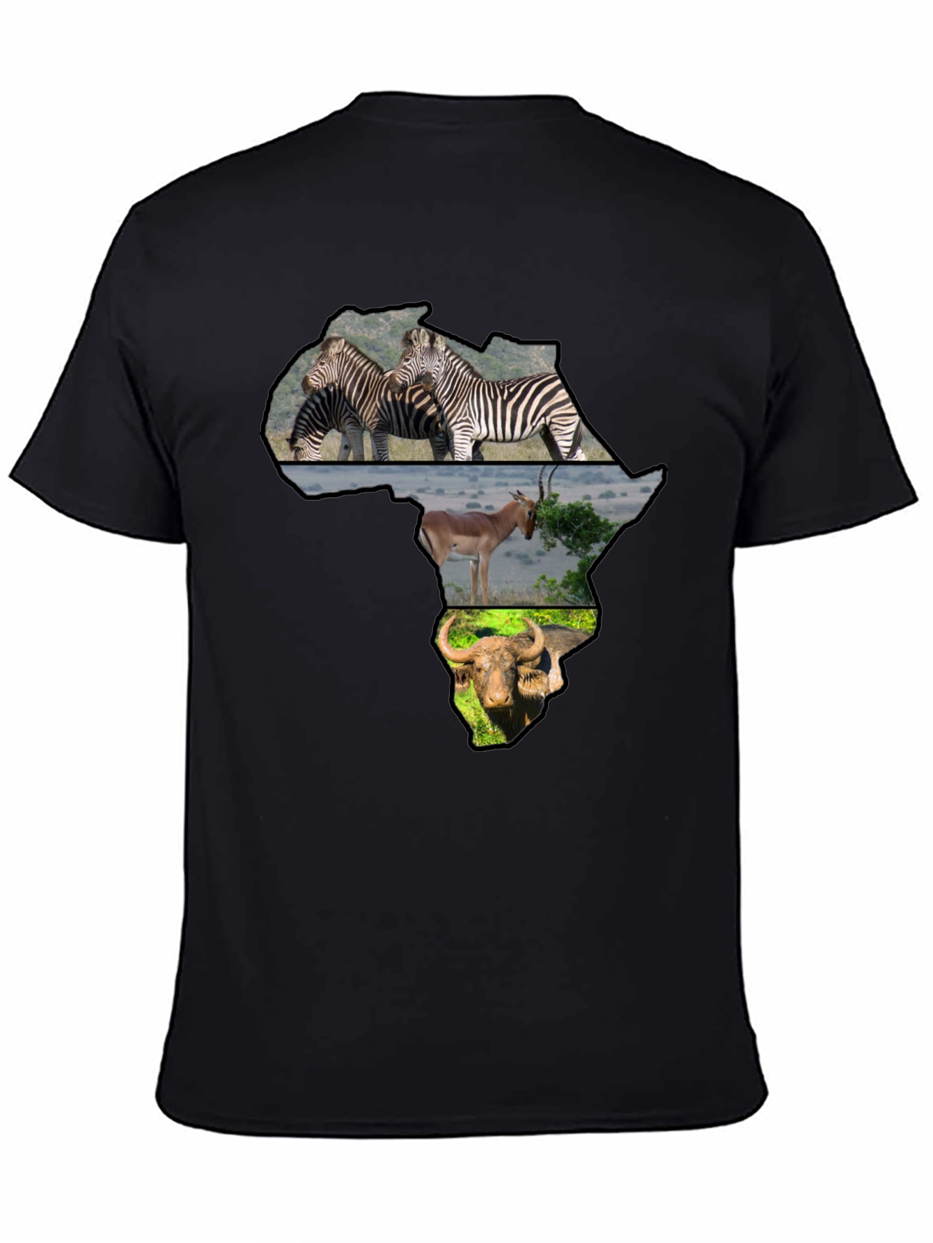 African Animals Graphic T-Shirt