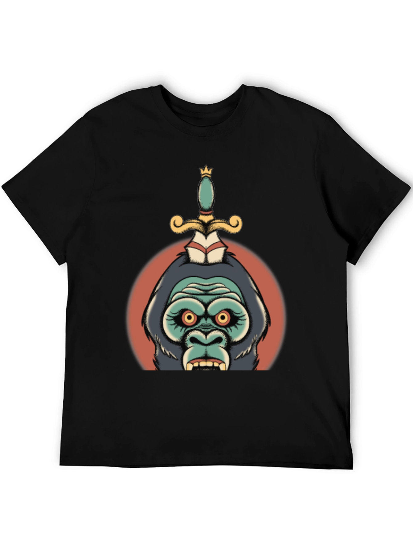 King Kong Dagger Graphic Tee - Black