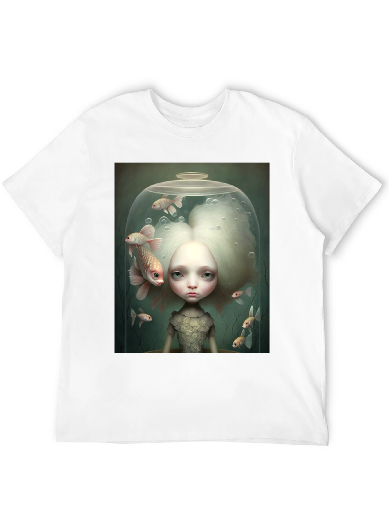Fishbowl Art Graphic Tee