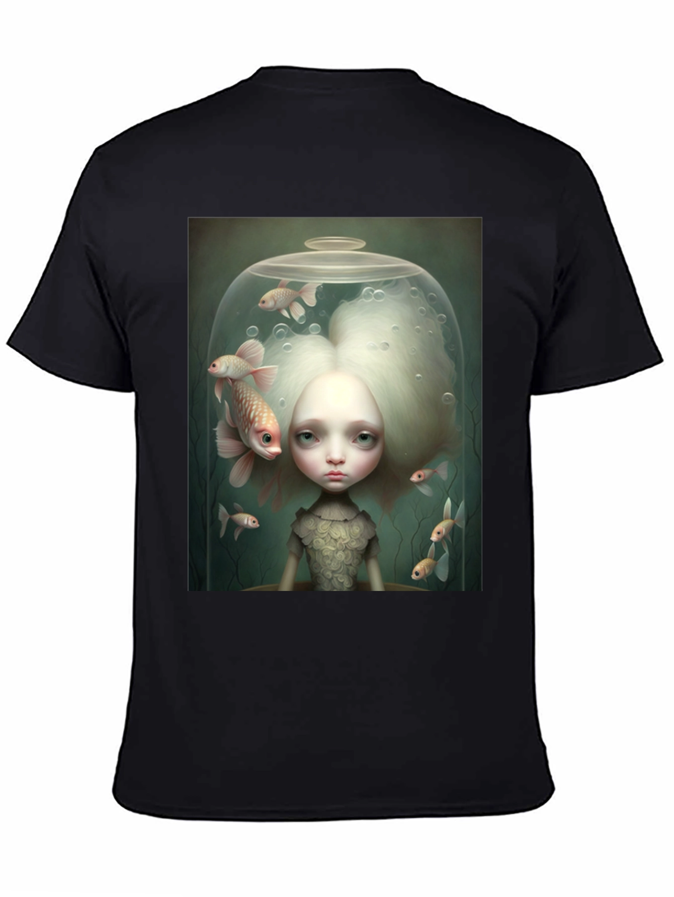 Fishbowl Art Graphic Tee