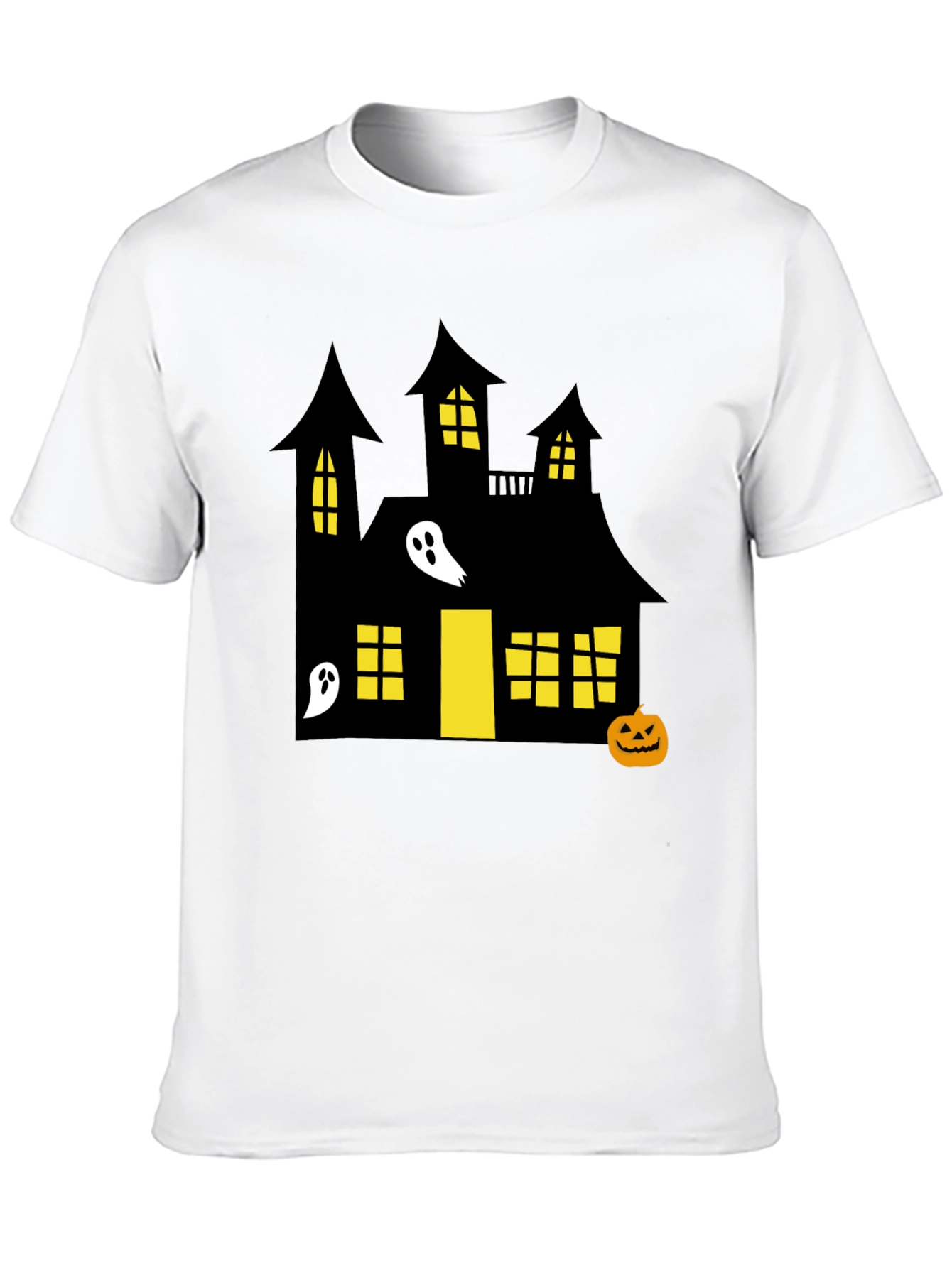 Spooky Halloween Haunted House T-Shirt