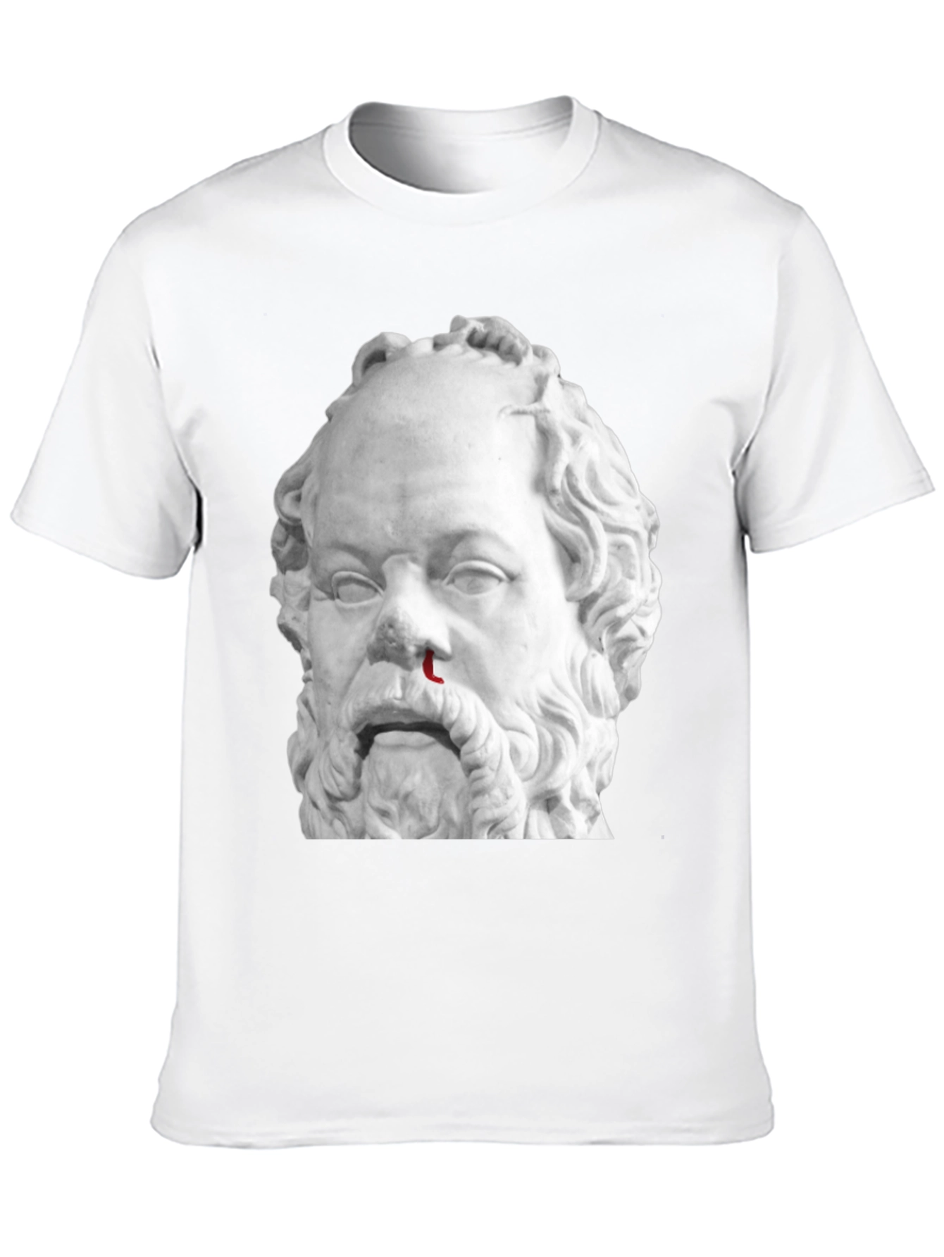 Bloody Nose Socrates Graphic Tee - Black