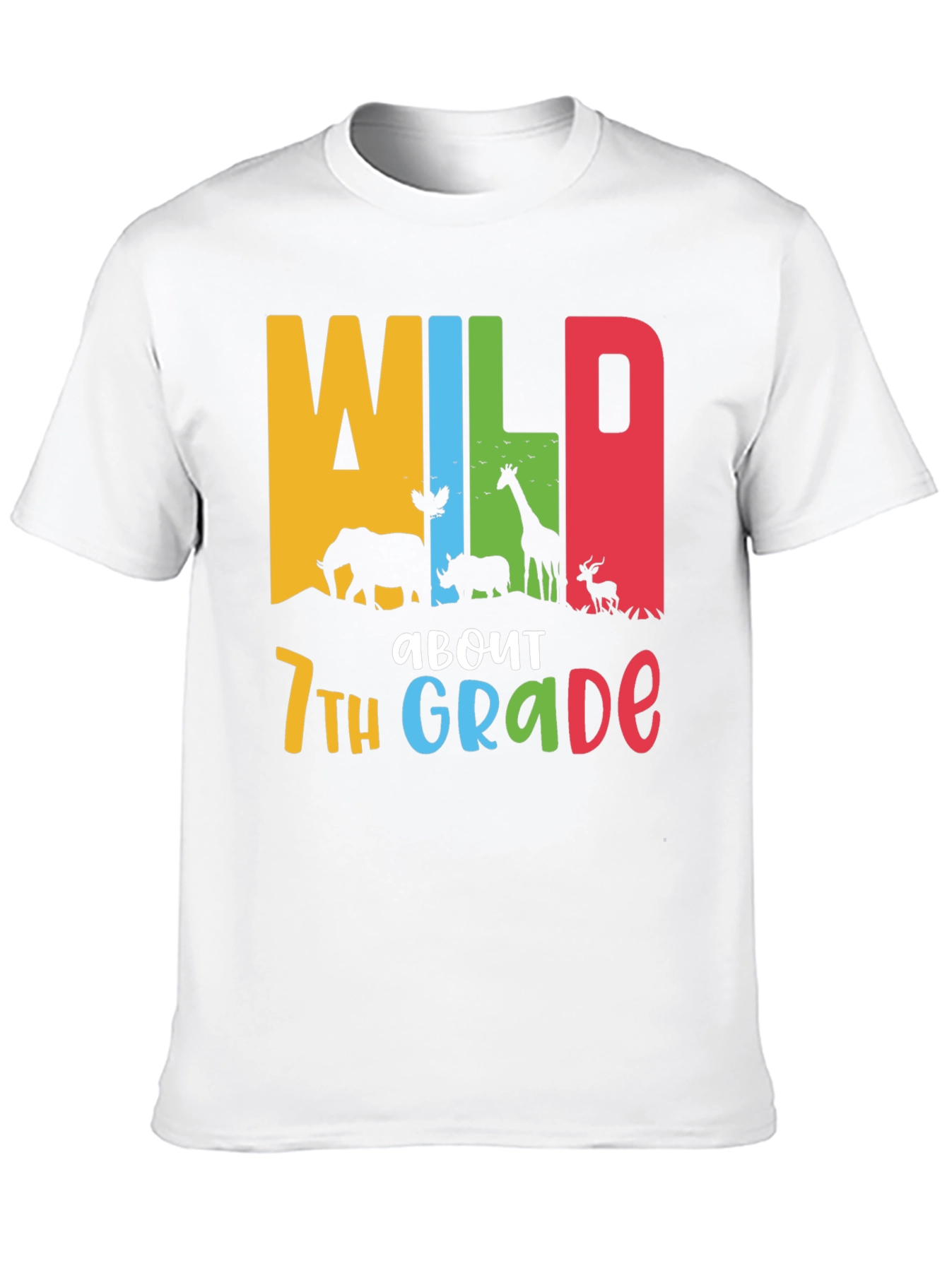 Wild About 7th Grade T-Shirt