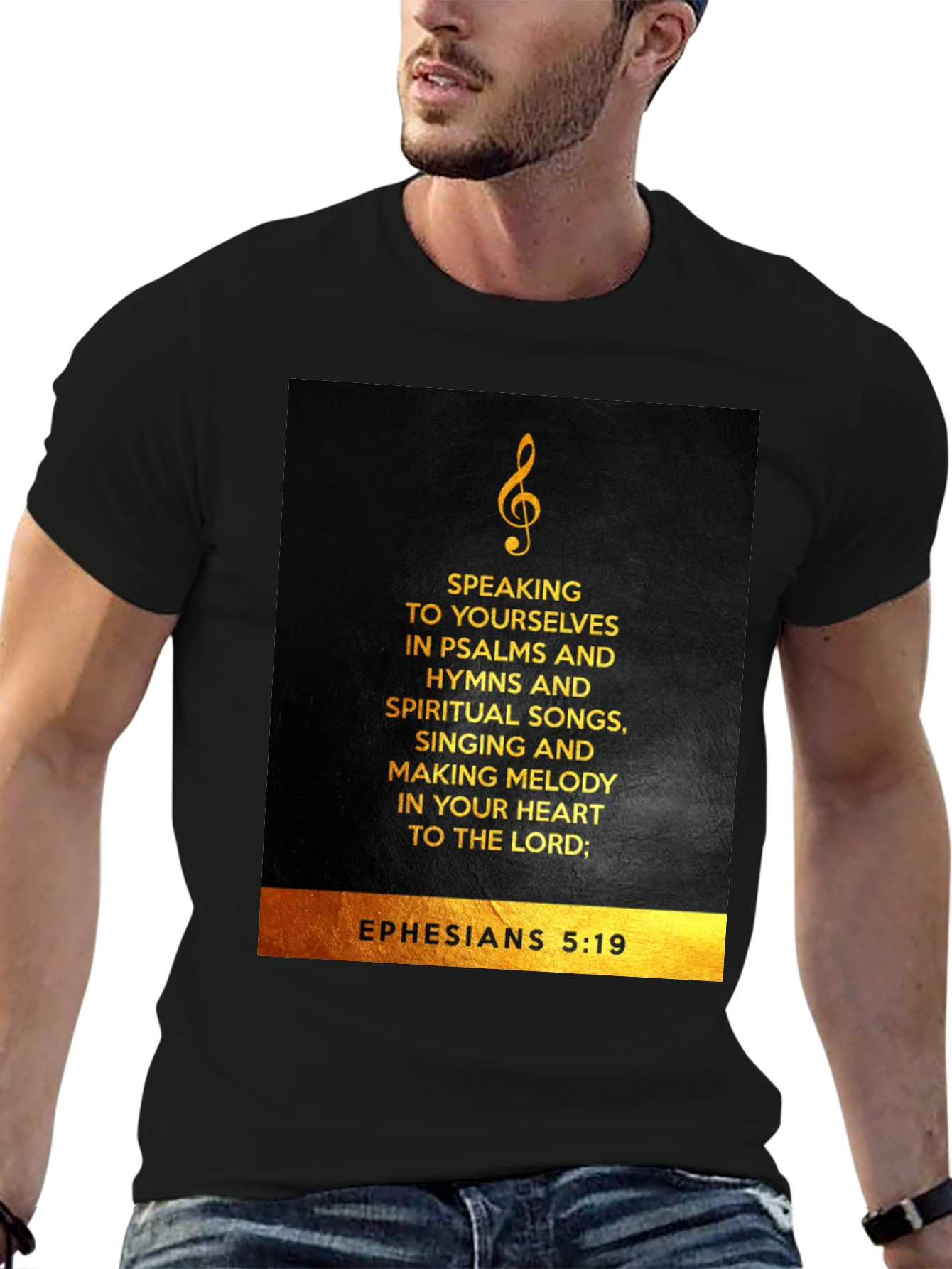 Ephesians 5:19 Christian T-Shirt