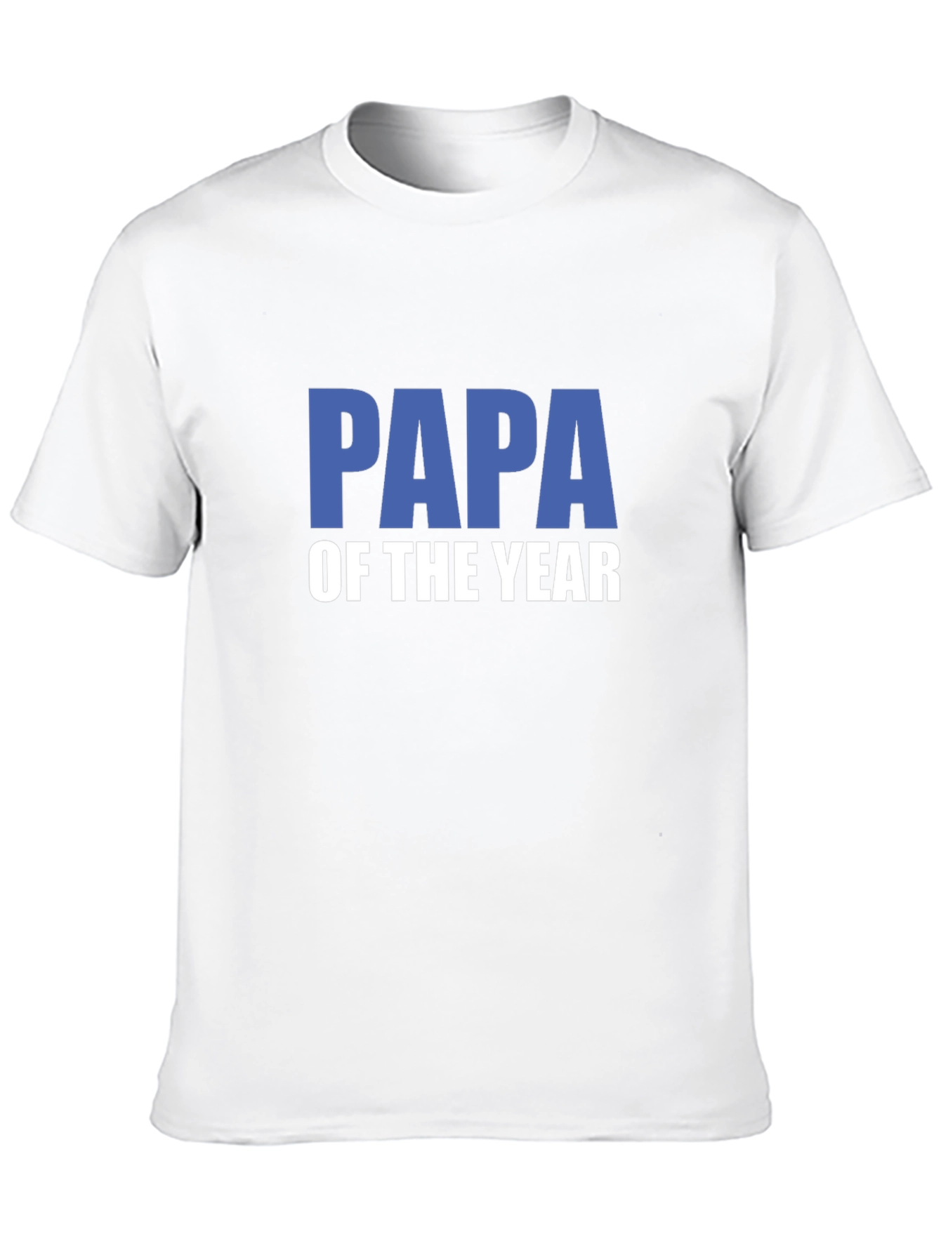Papa of the Year Graphic T-Shirt