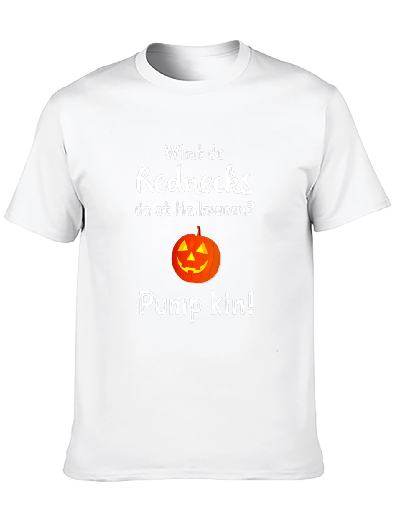 Redneck Halloween Pumpkin Pun T-Shirt