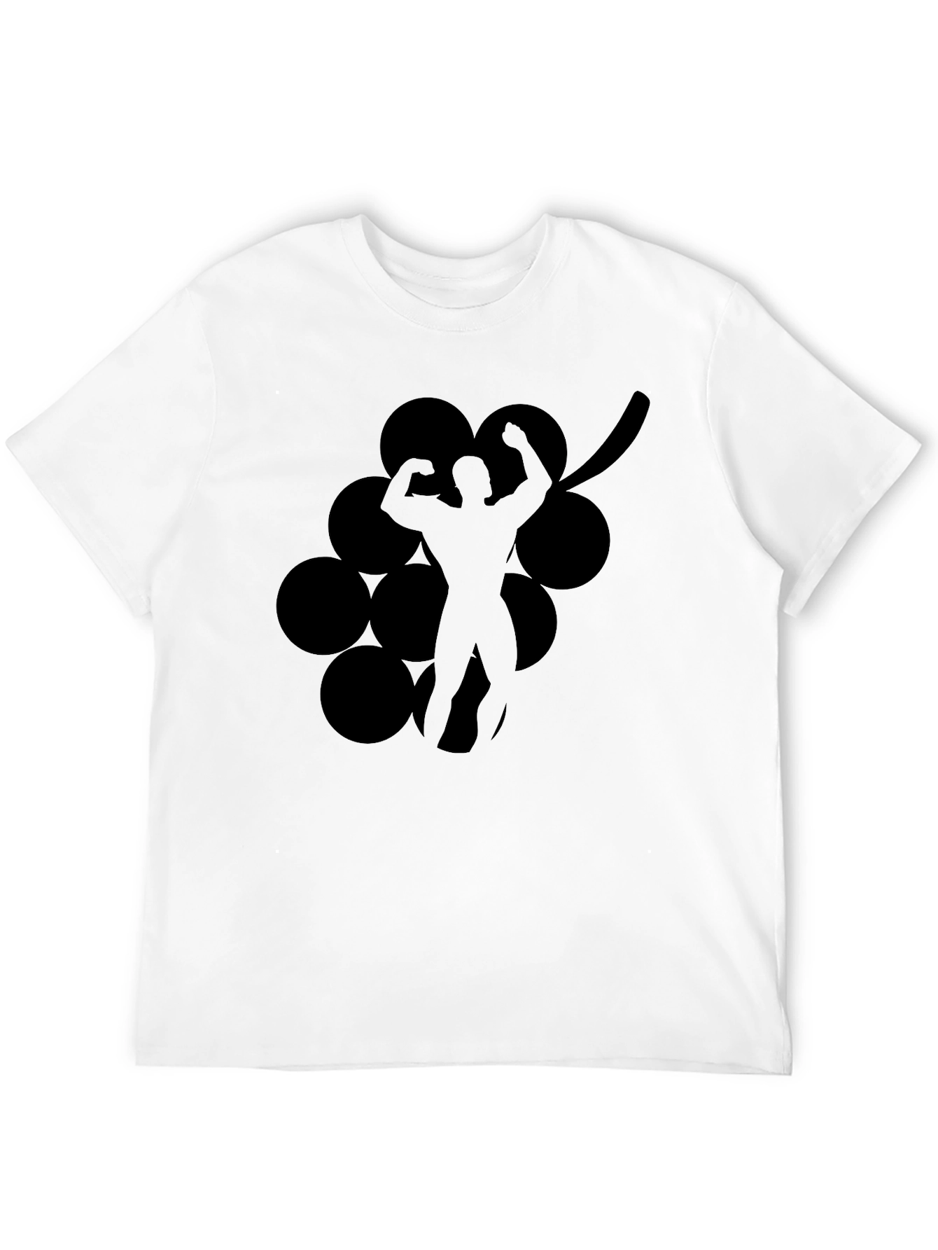 Grape Muscle Tee - Black T-Shirt