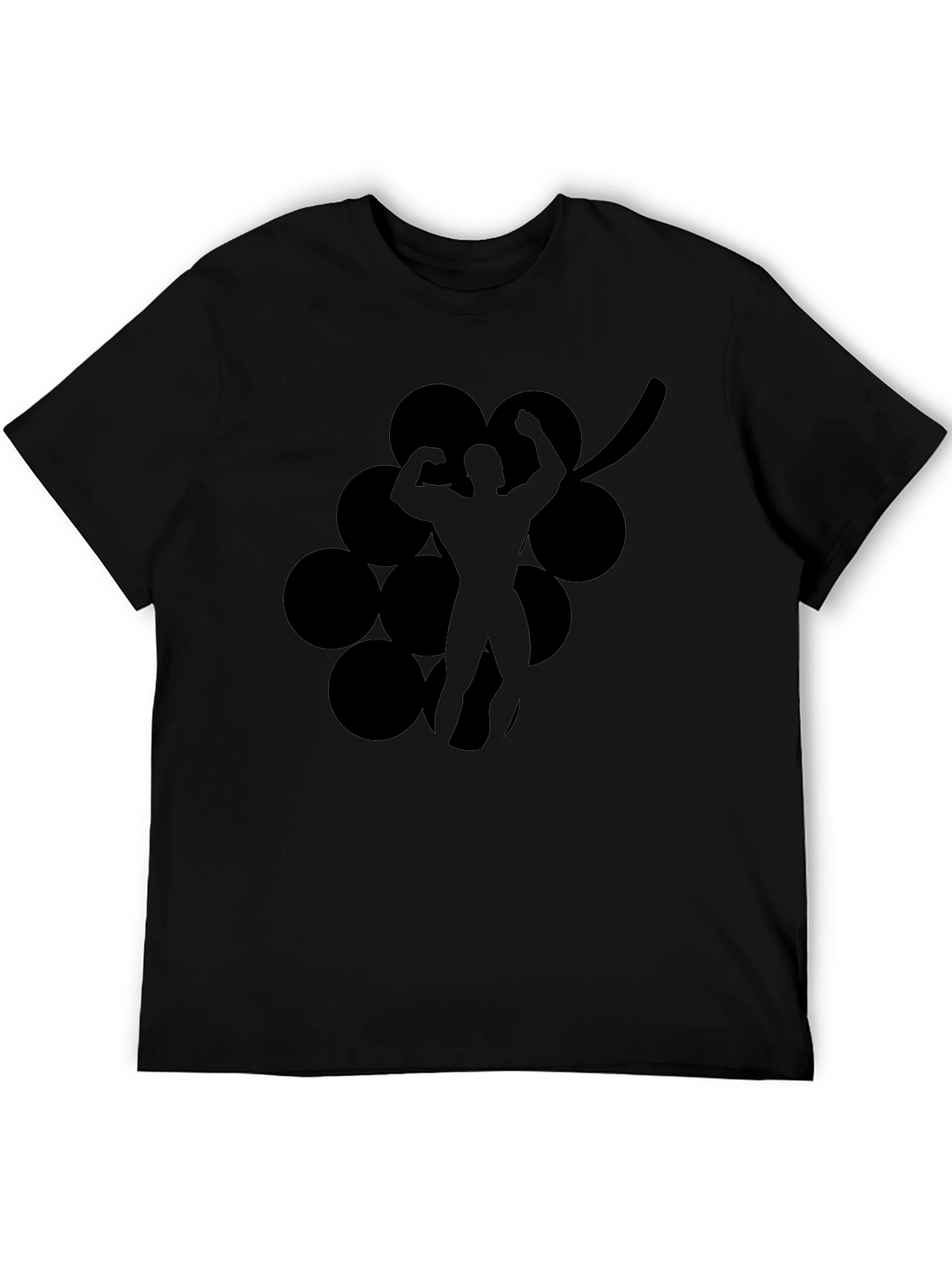 Grape Muscle Tee - Black T-Shirt