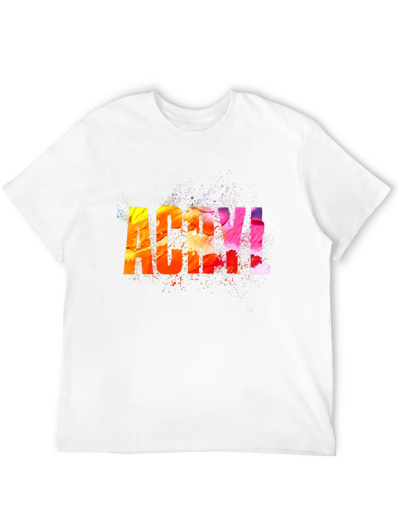 ACRYL Colorful Graphic Tee