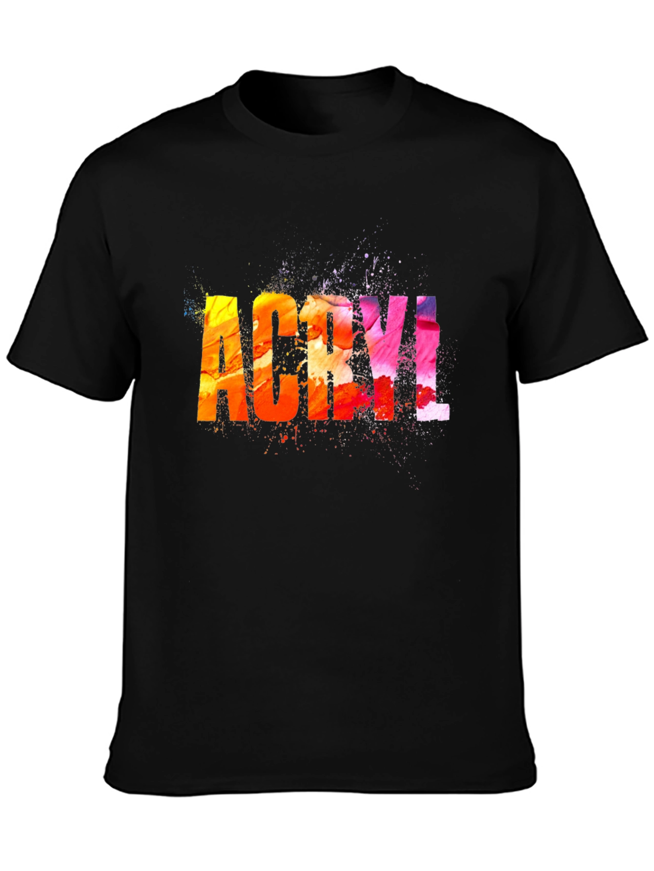 ACRYL Colorful Graphic Tee
