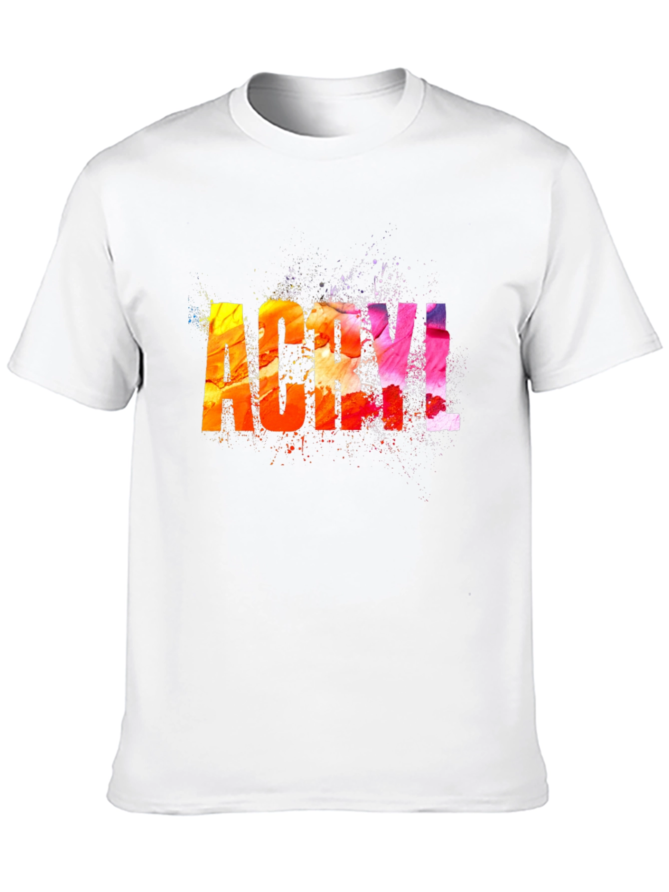 ACRYL Colorful Graphic Tee