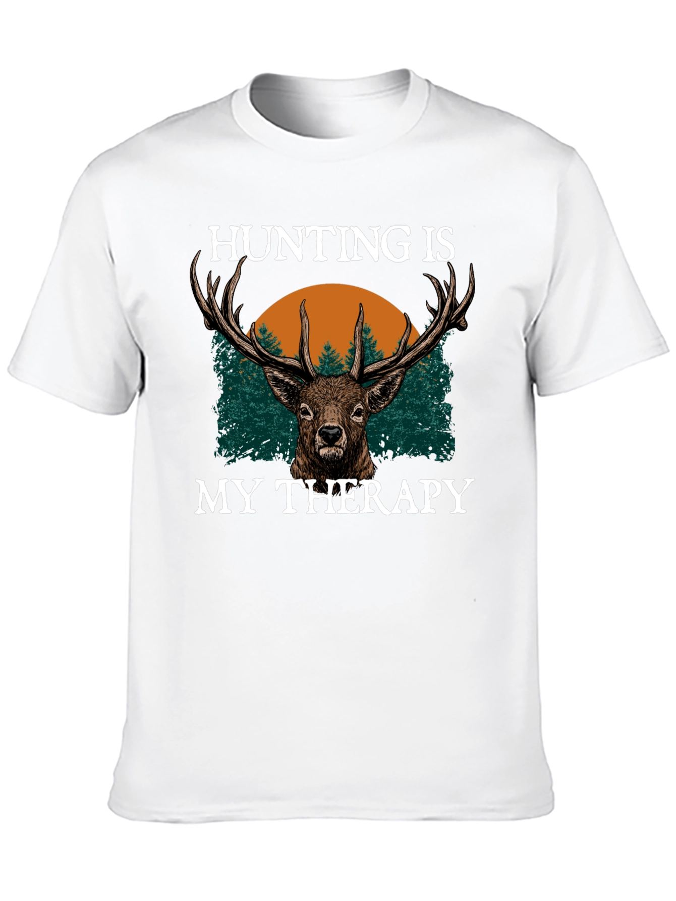 Hunting is My Therapy Graphic Tee