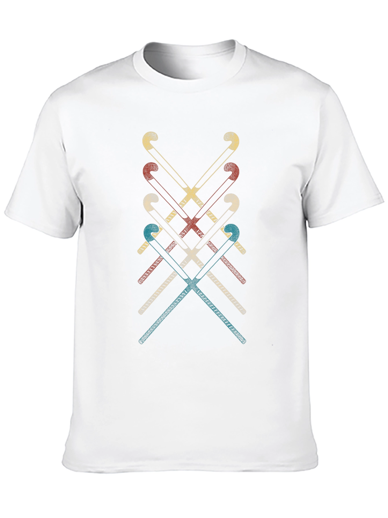 Retro Hockey Sticks Graphic Tee