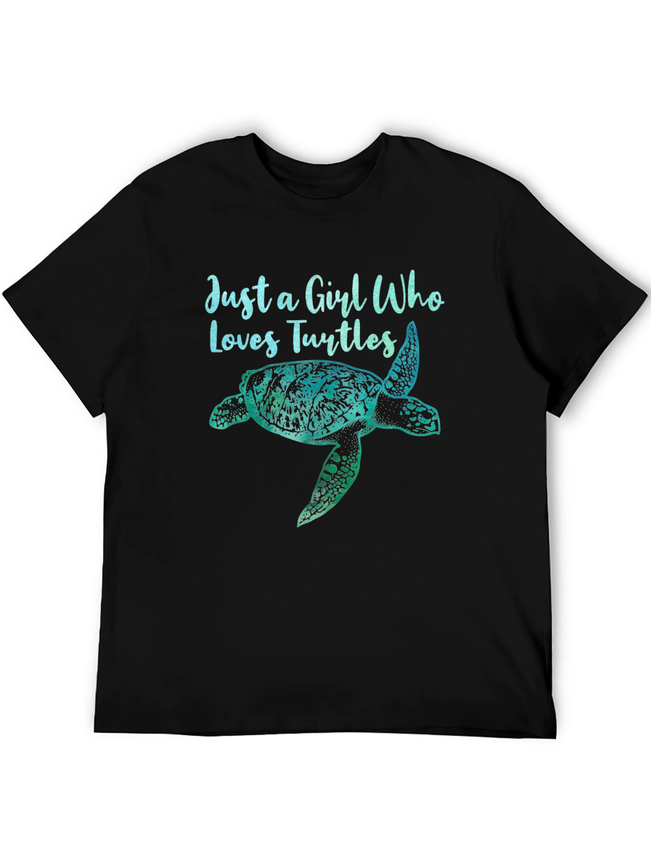 Just a Girl Who Loves Turtles Graphic Tee
