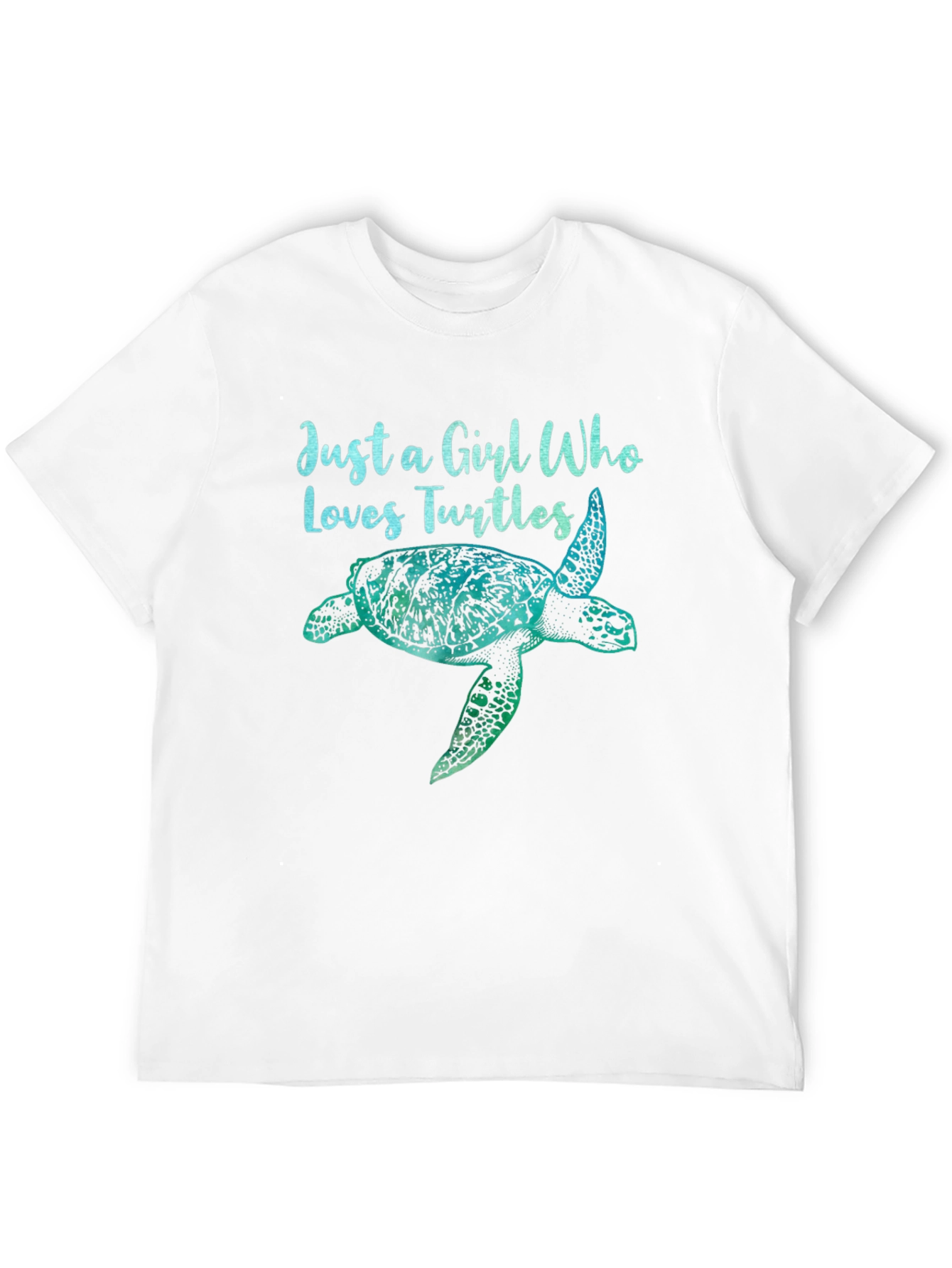 Just a Girl Who Loves Turtles Graphic Tee