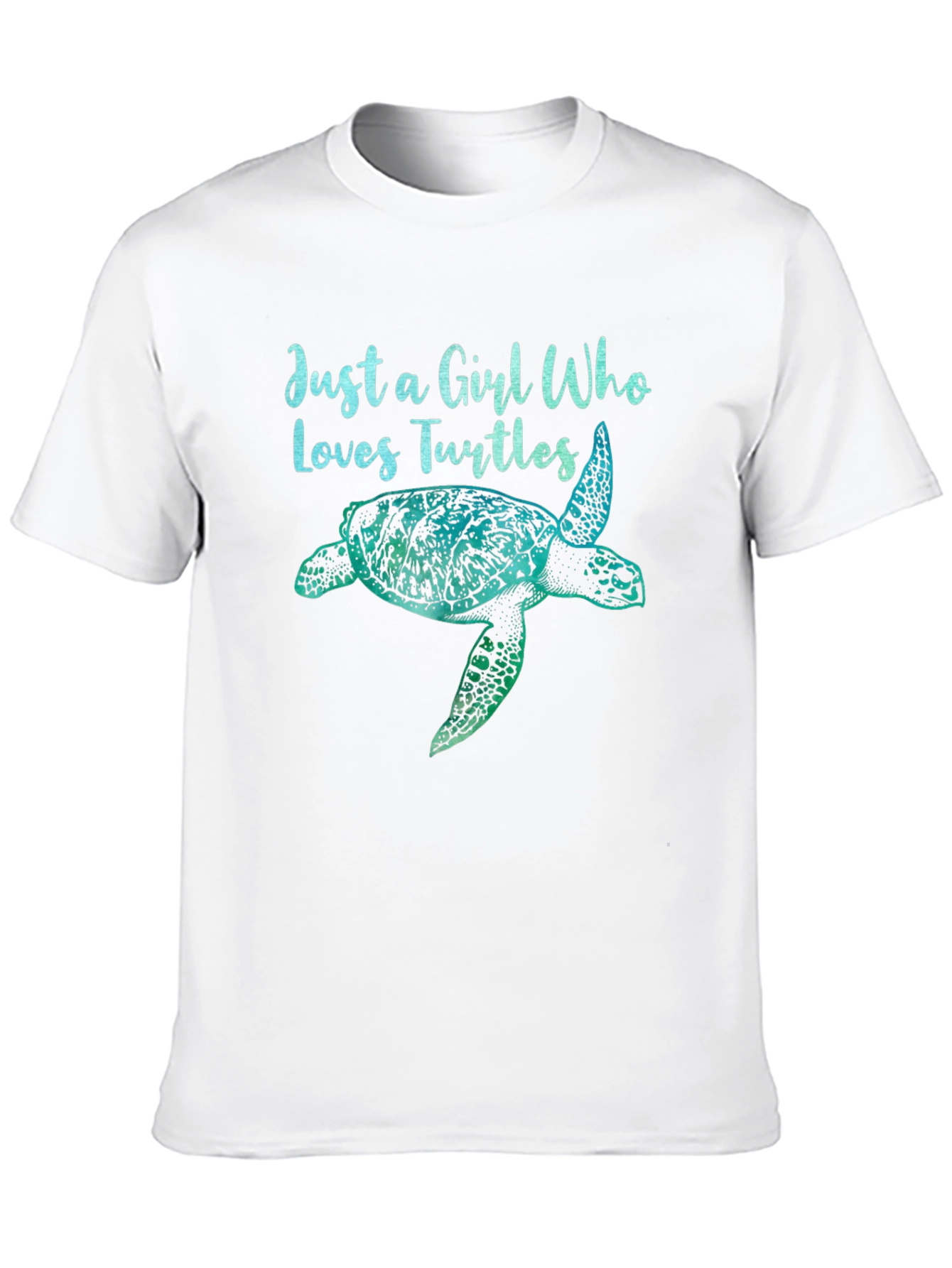 Just a Girl Who Loves Turtles Graphic Tee