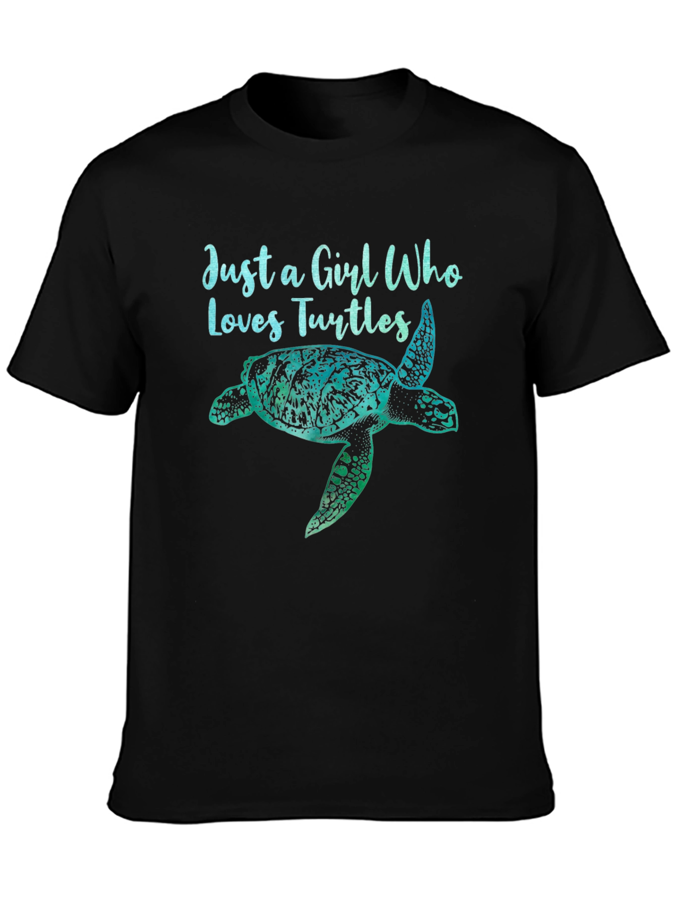 Just a Girl Who Loves Turtles Graphic Tee