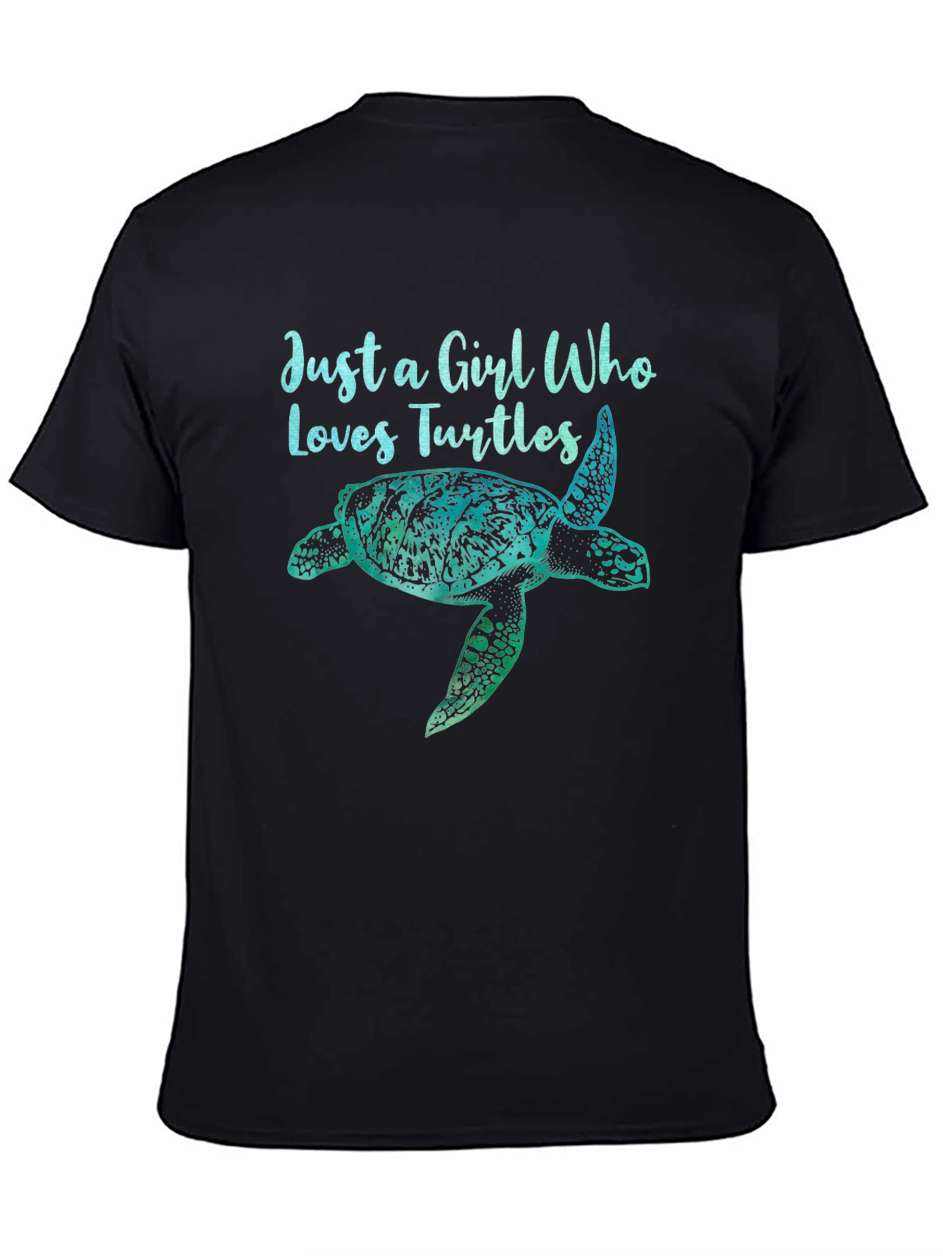 Just a Girl Who Loves Turtles Graphic Tee