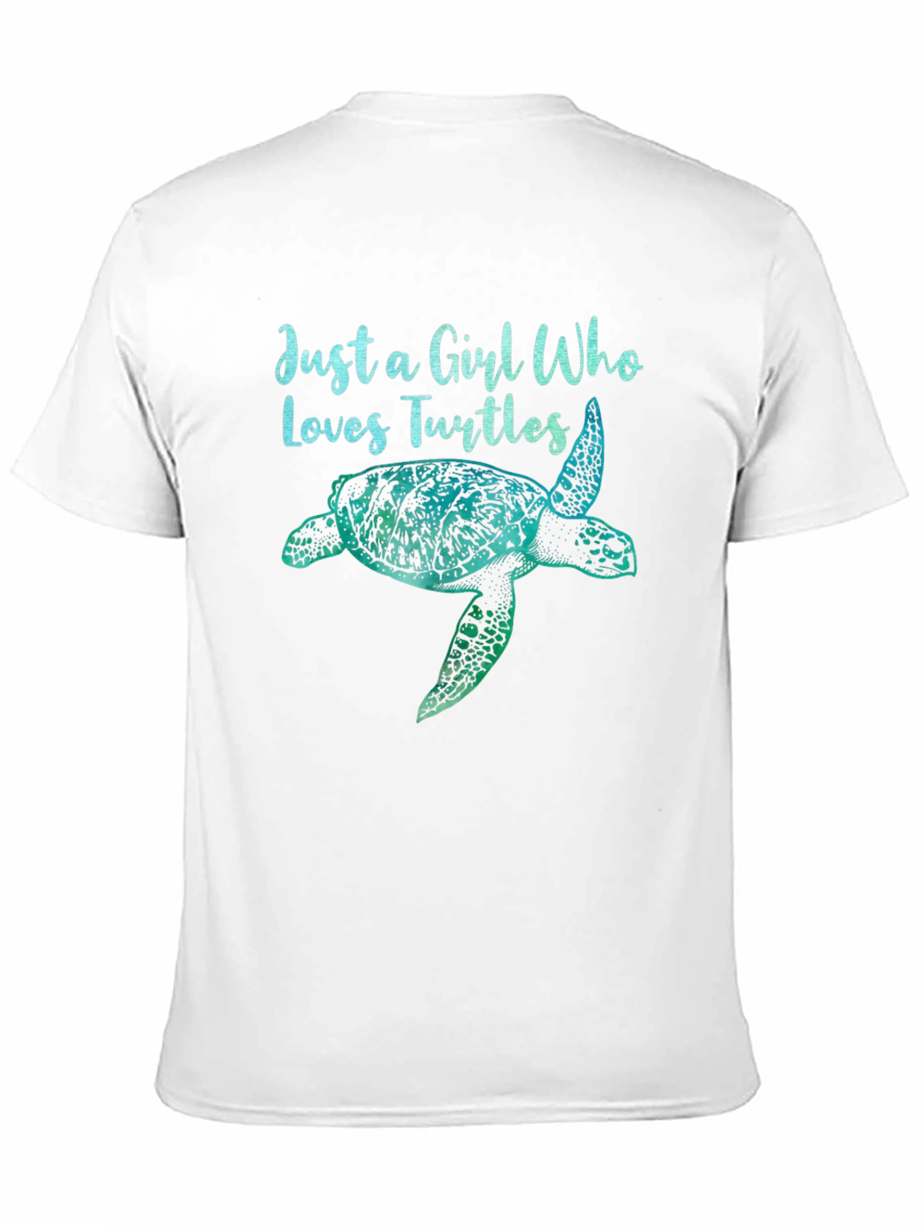 Just a Girl Who Loves Turtles Graphic Tee