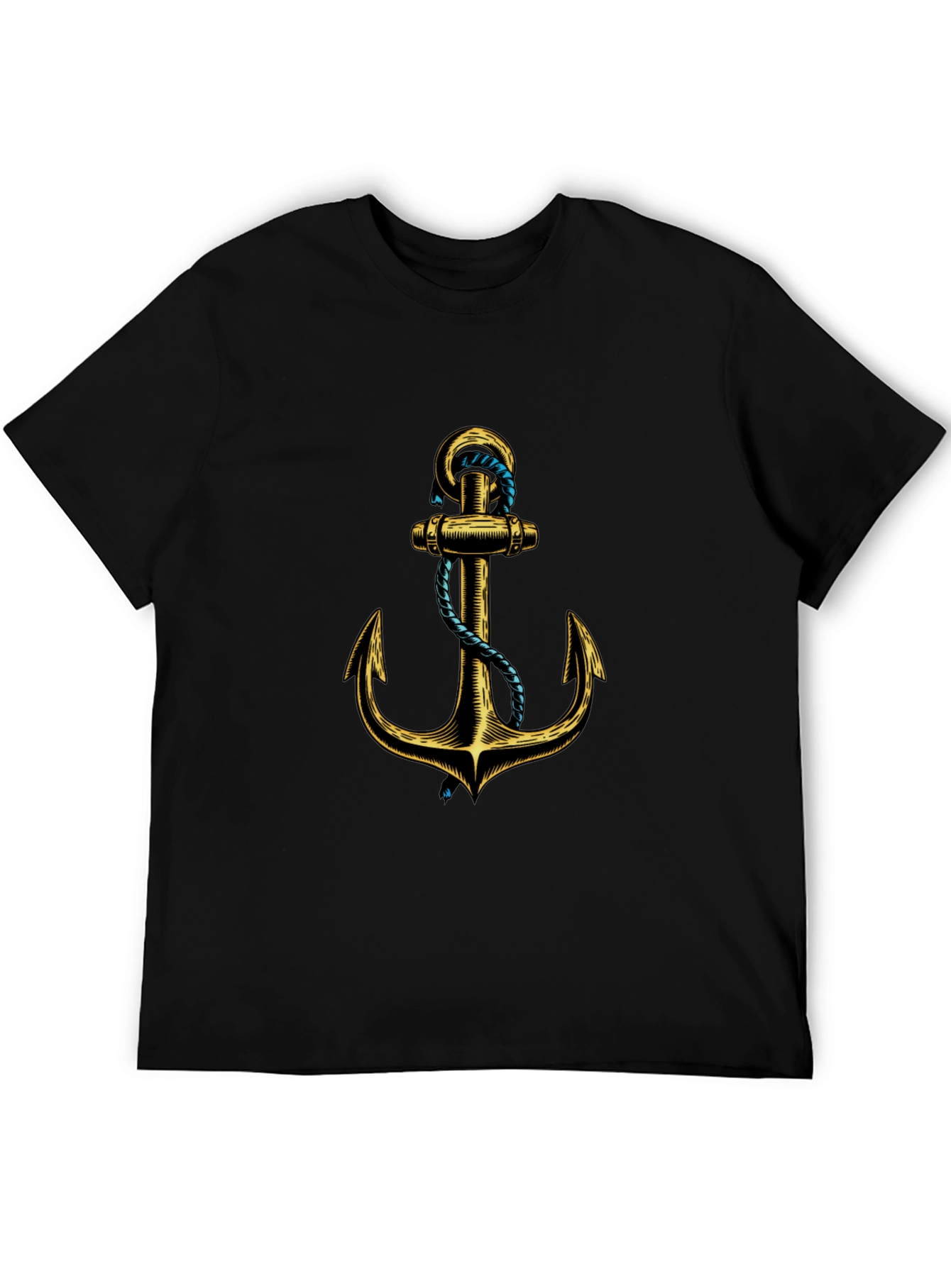 Anchor Graphic Black T-Shirt