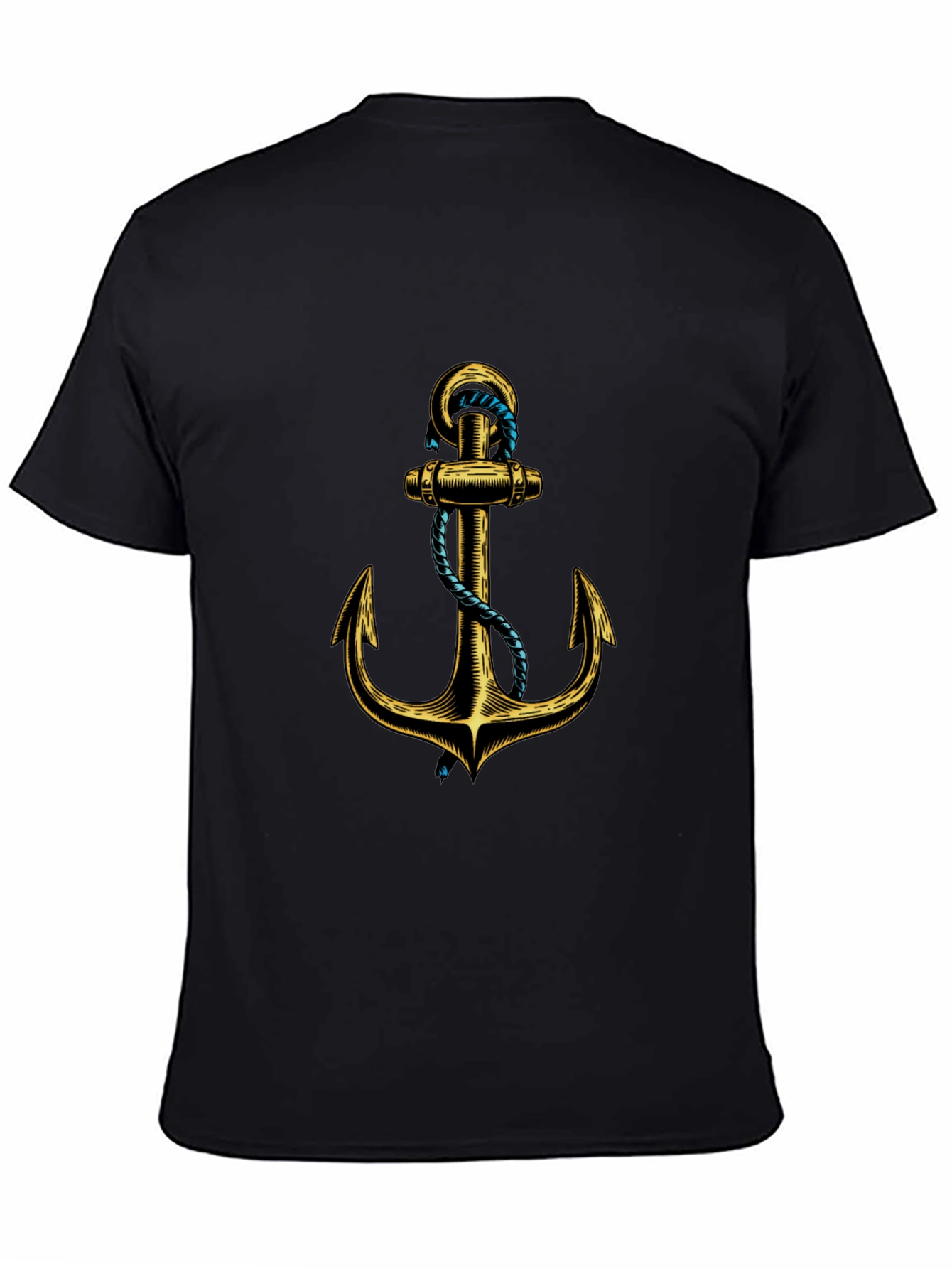 Anchor Graphic Black T-Shirt