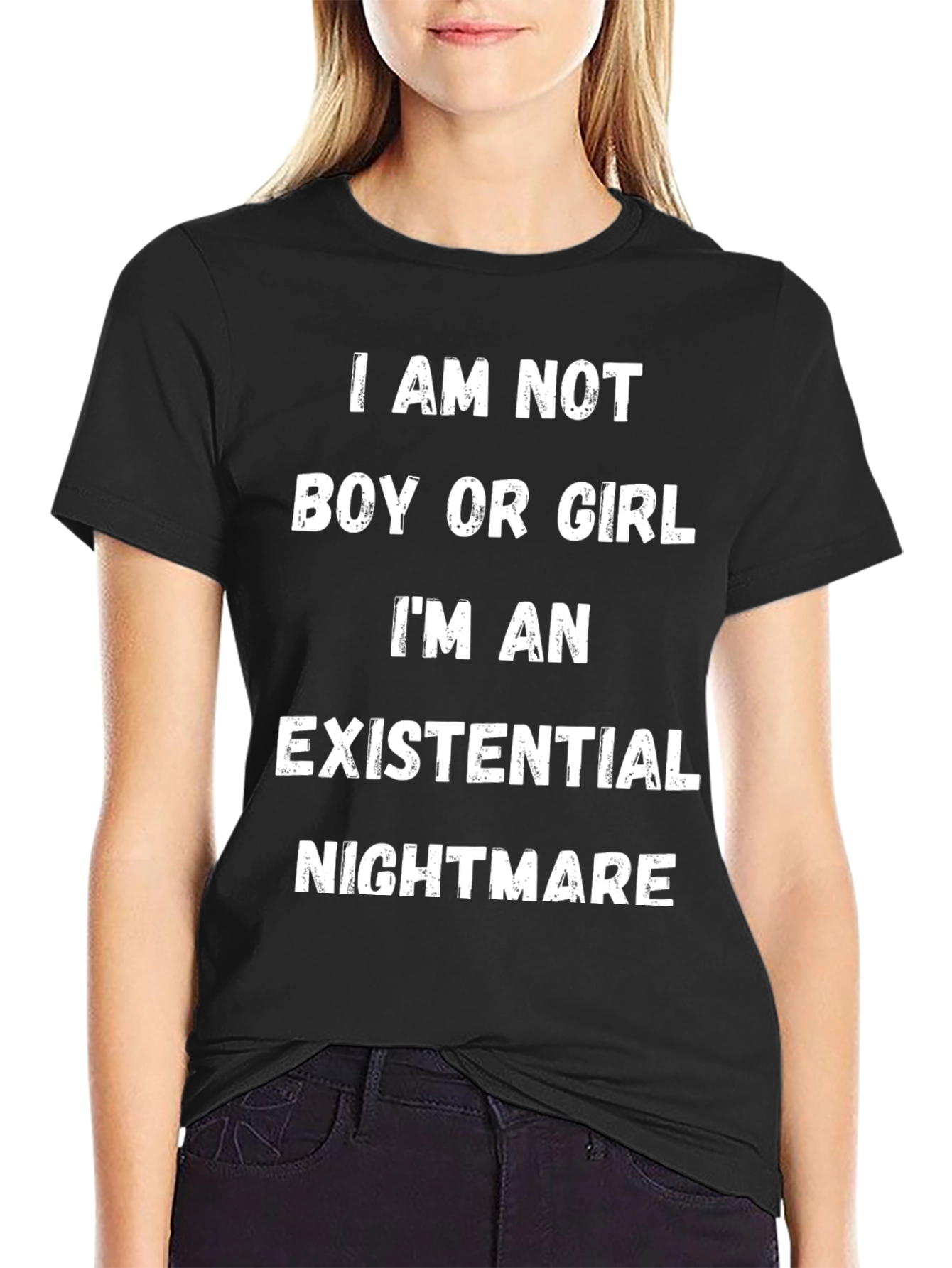 Existential Nightmare T-Shirt - Unisex Dark Humor Tee