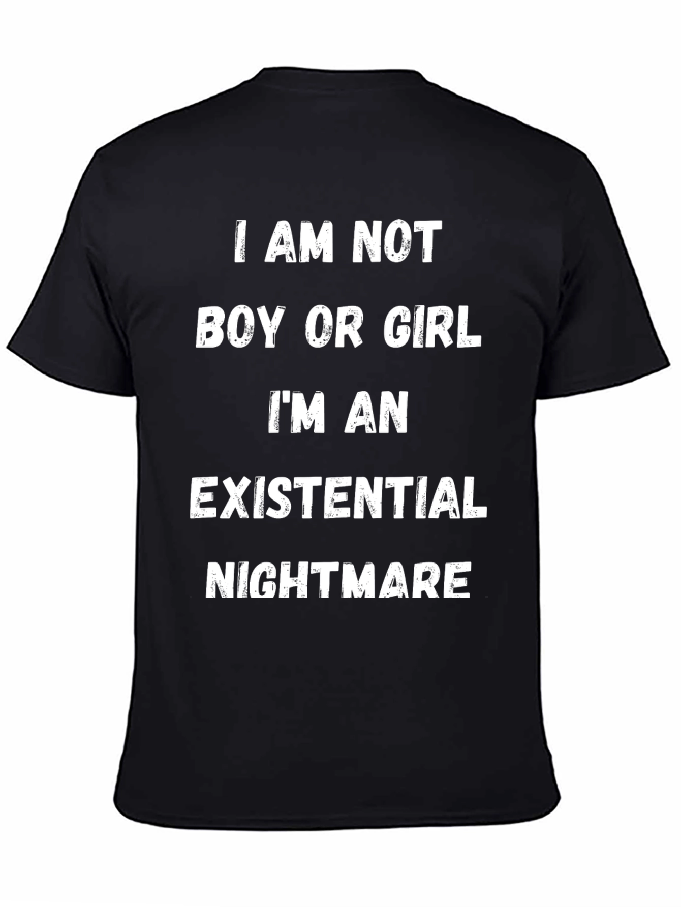 Existential Nightmare T-Shirt - Unisex Dark Humor Tee
