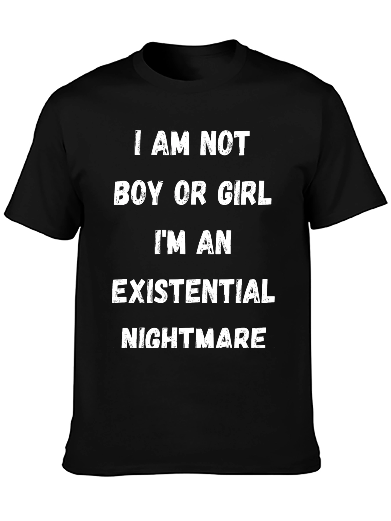 Existential Nightmare T-Shirt - Unisex Dark Humor Tee