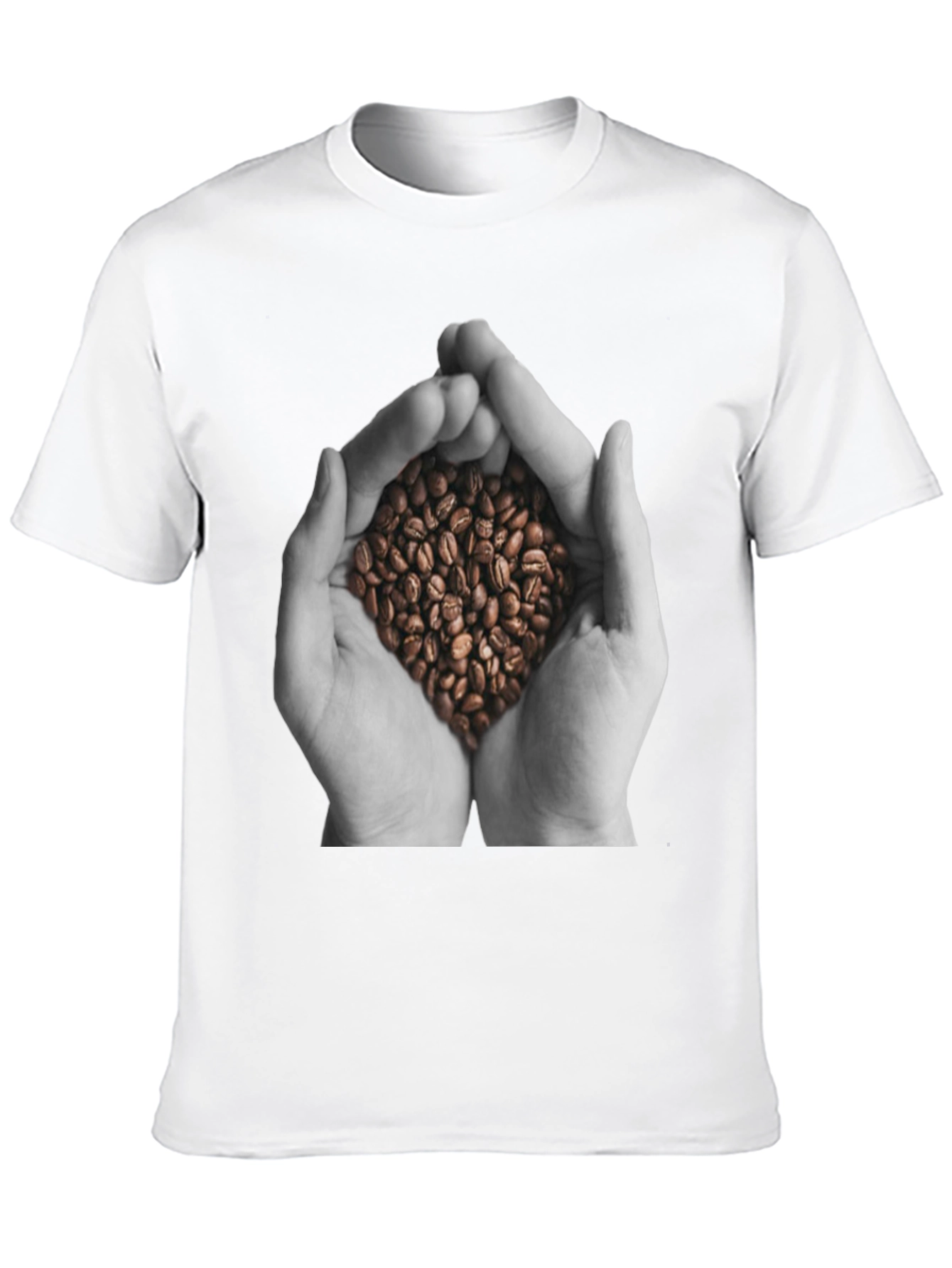 Coffee Bean Hand Graphic T-Shirt