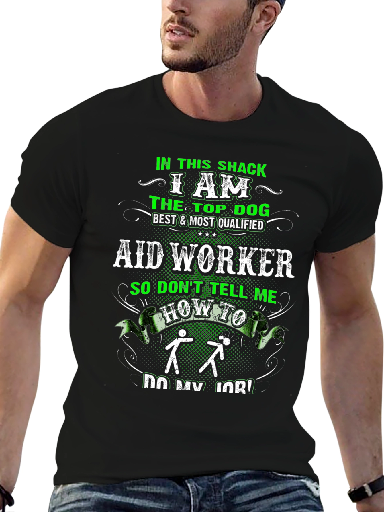 Aid Worker Top Dog T-Shirt