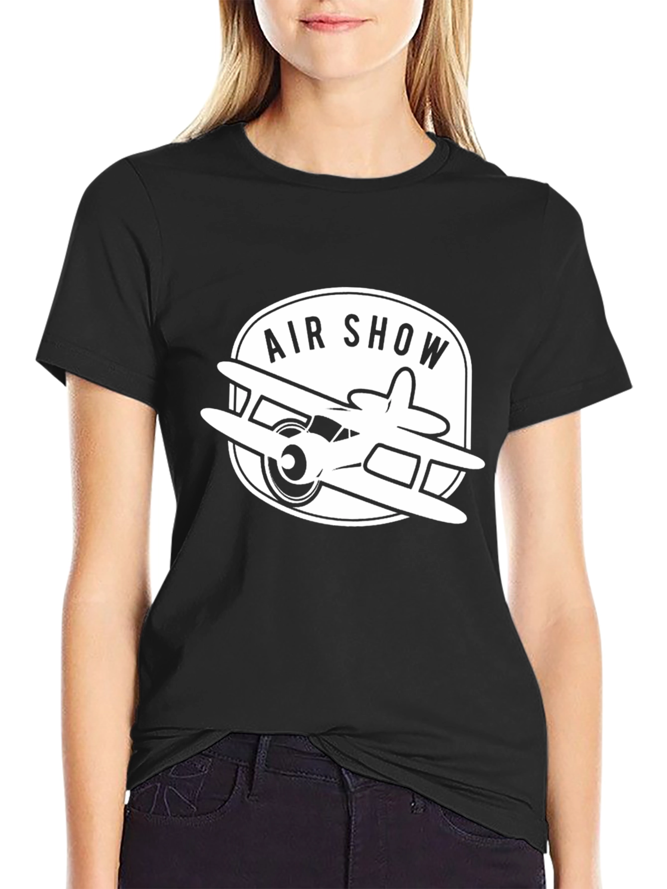 Air Show Plane T-Shirt - Aviation Enthusiast Tee