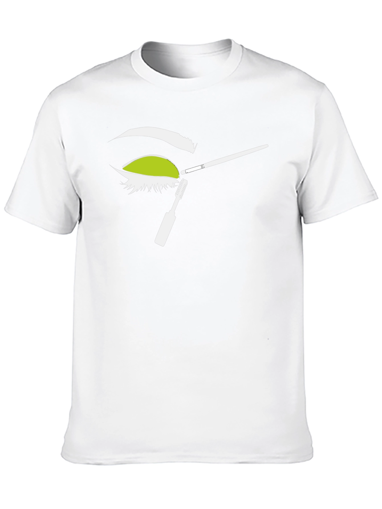 Eye Makeup T-Shirt - Stylish Graphic Tee