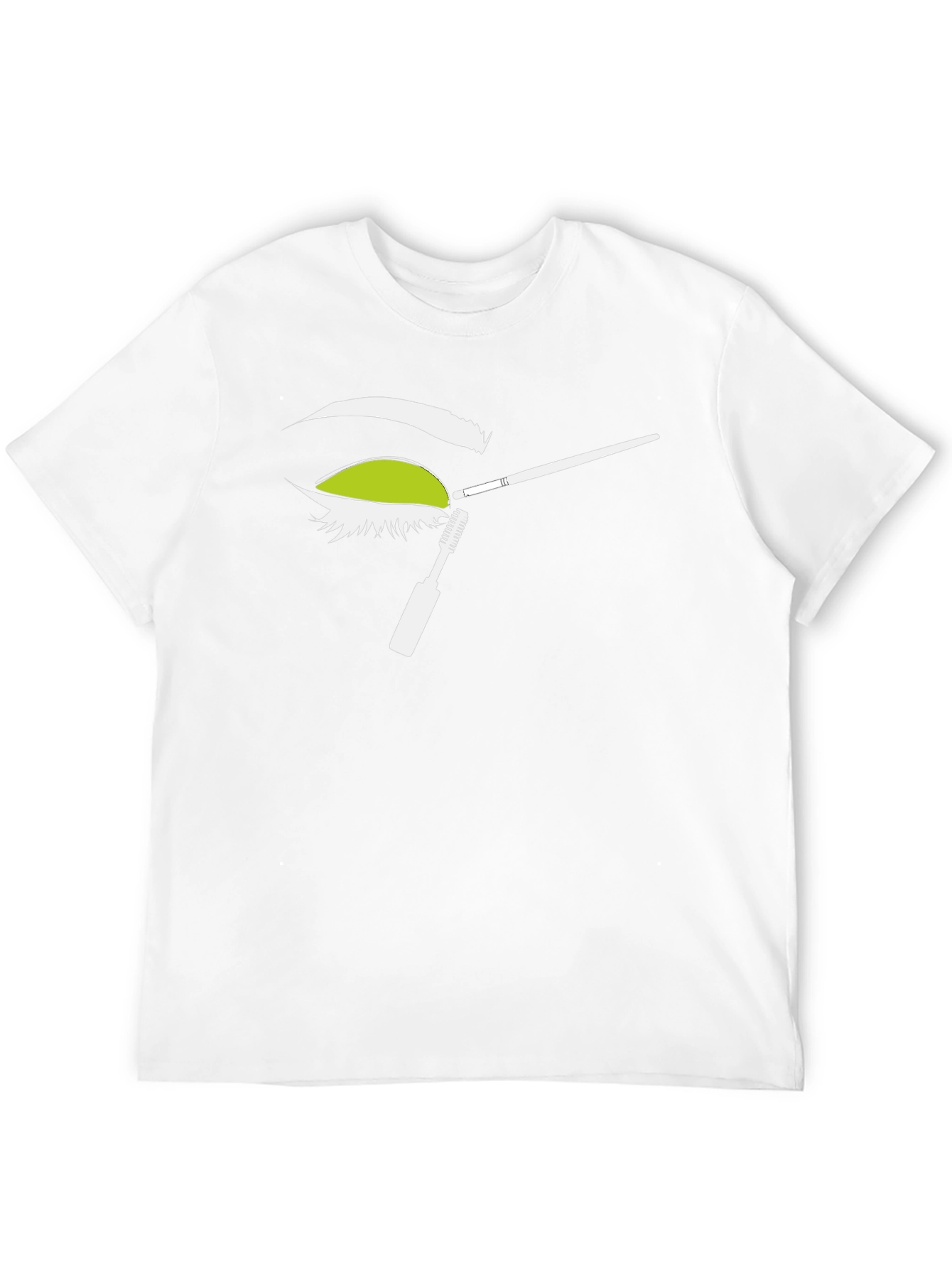 Eye Makeup T-Shirt - Stylish Graphic Tee