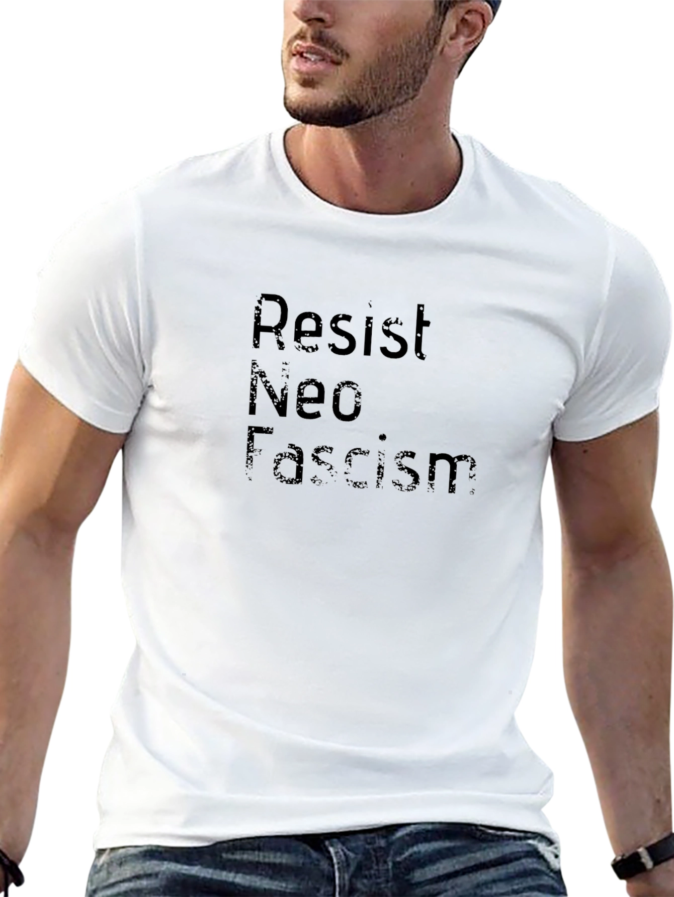 Resist Neo Fascism T-Shirt - Political Statement Tee